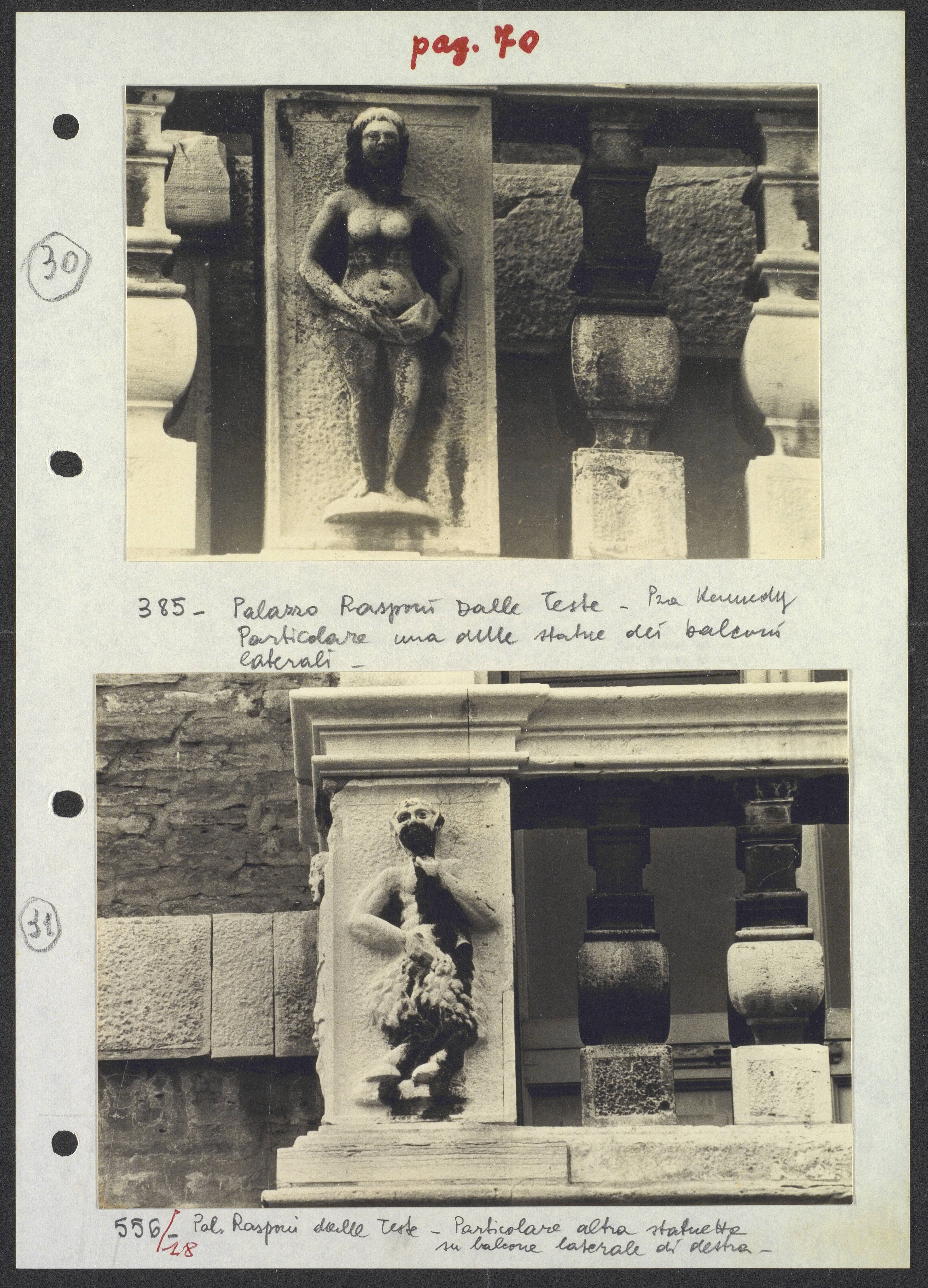 Ravenna - Palazzo Rasponi Dalle Teste (positivo) di Torre, Franco (XX)