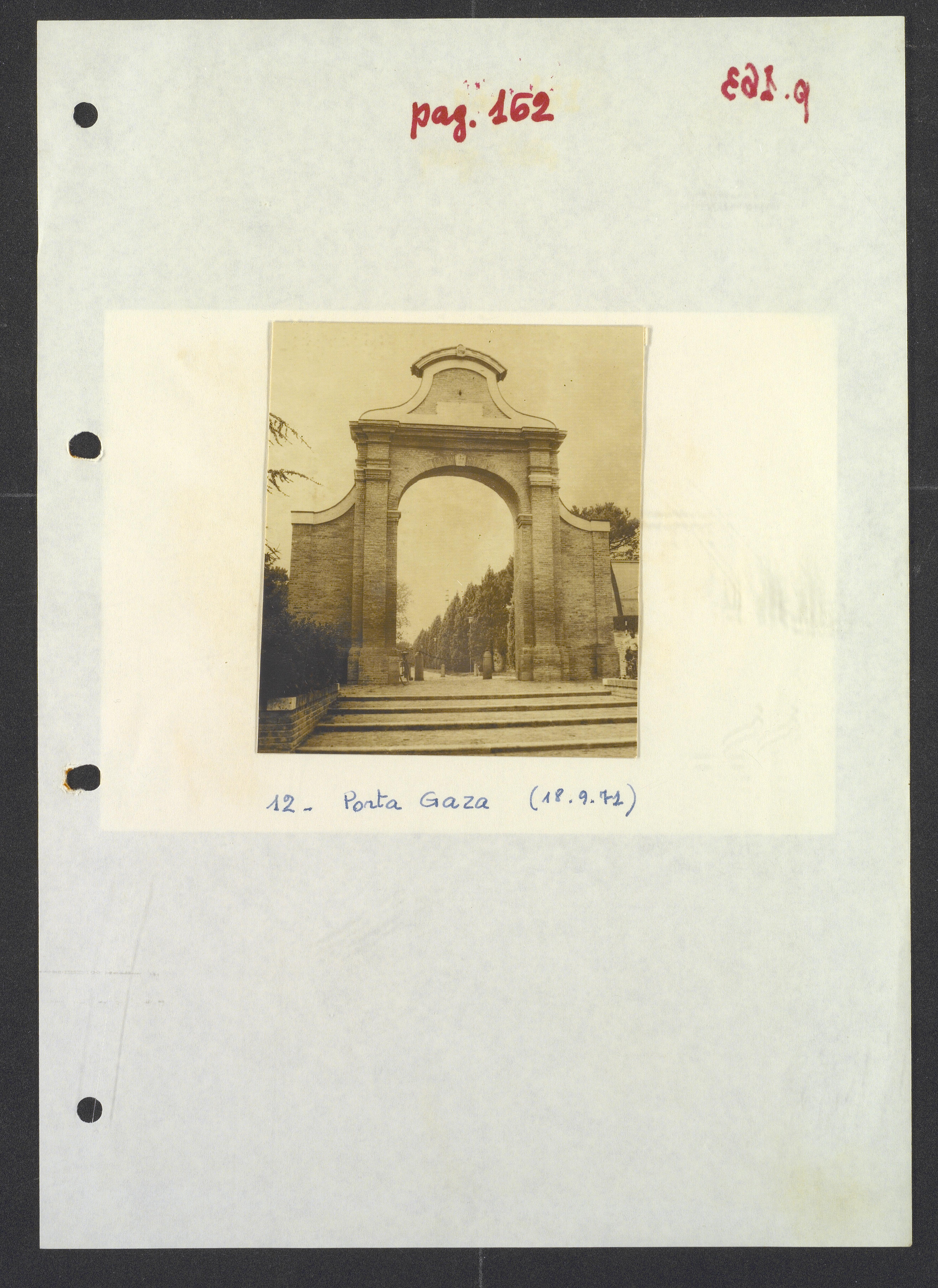 Ravenna - Porta Gaza (positivo) di Torre, Franco (XX)