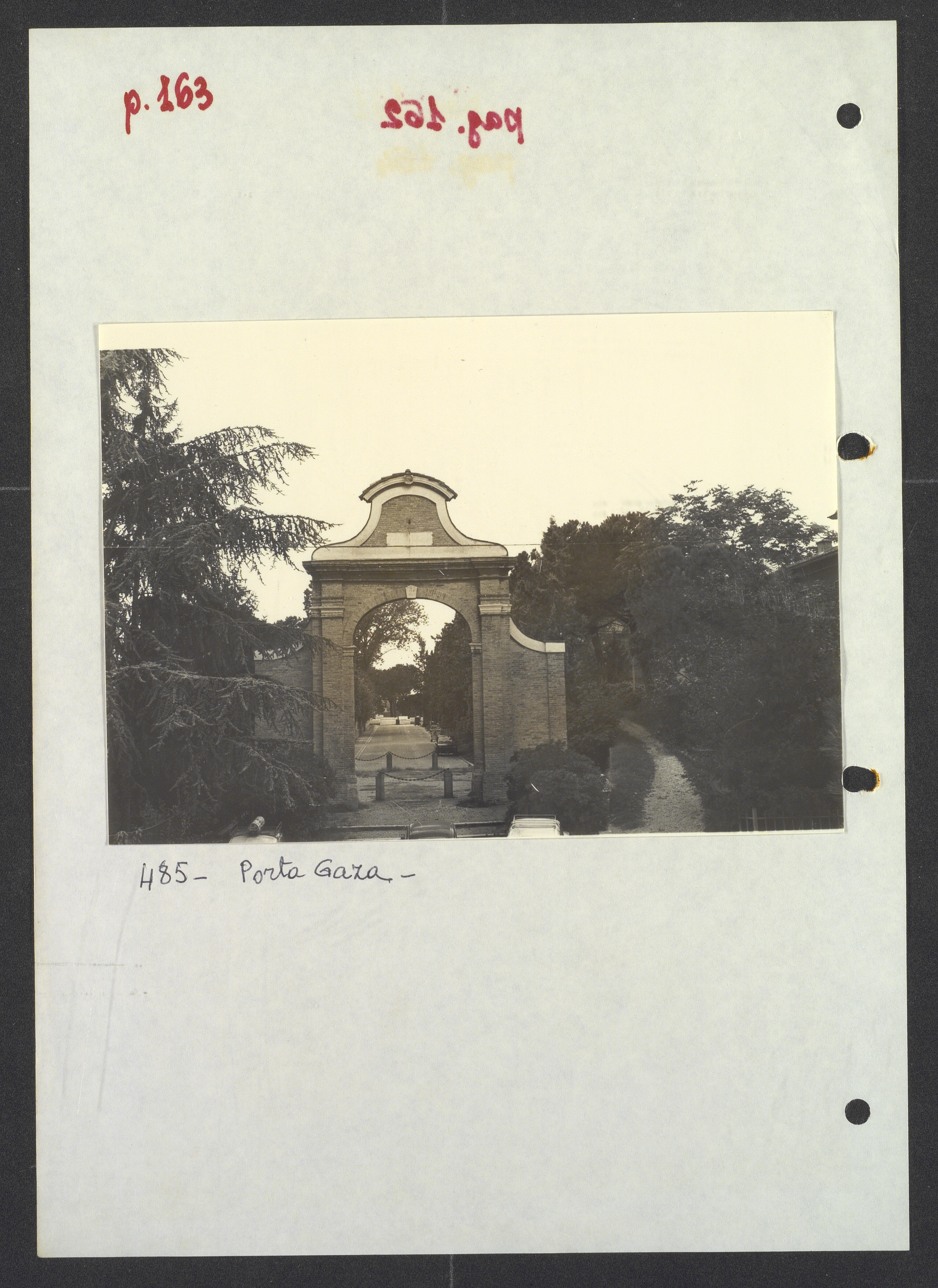 Ravenna - Porta Gaza (positivo) di Torre, Franco (XX)