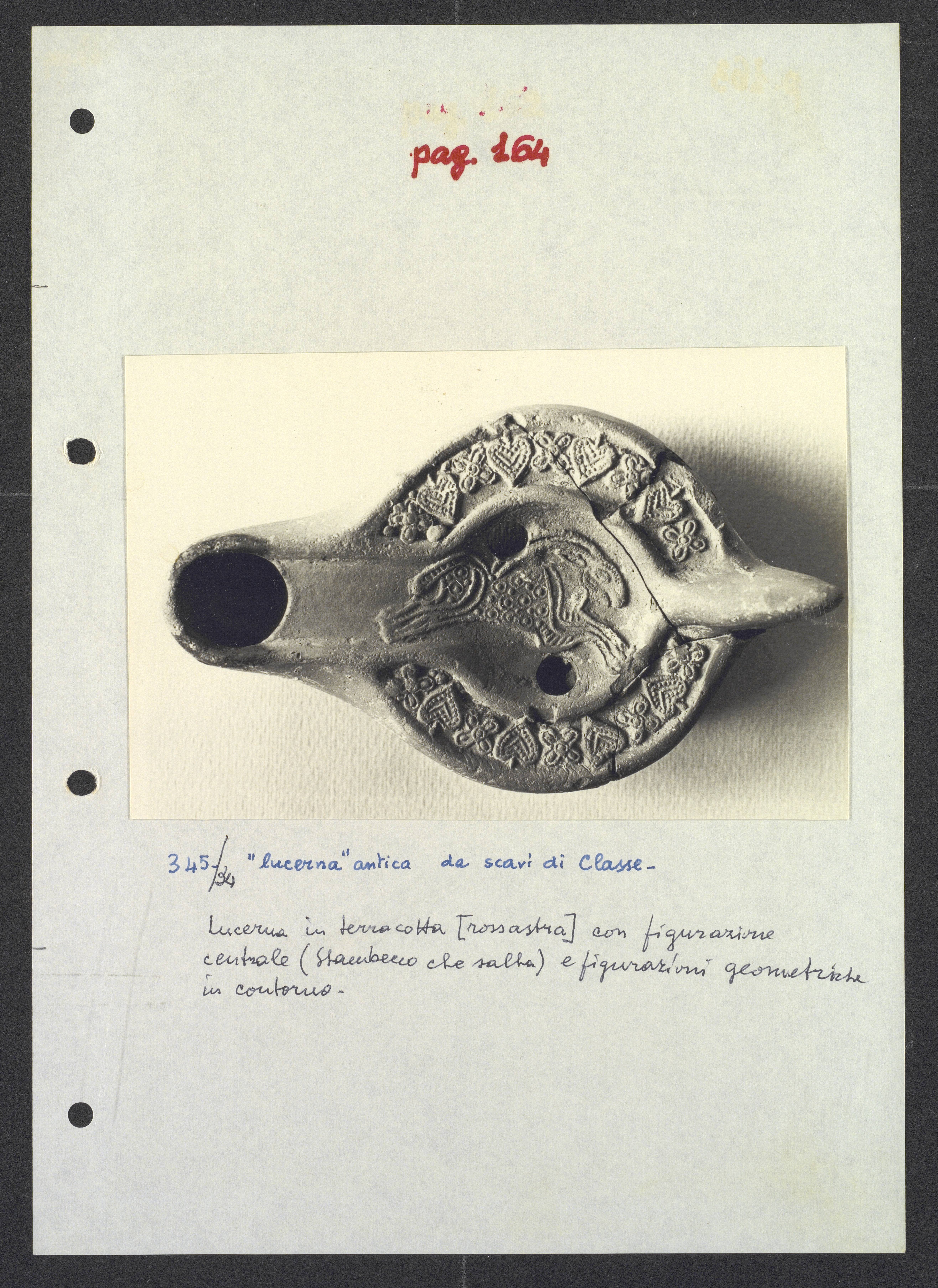 Lucerne in terracotta (positivo) di Torre, Franco (XX)
