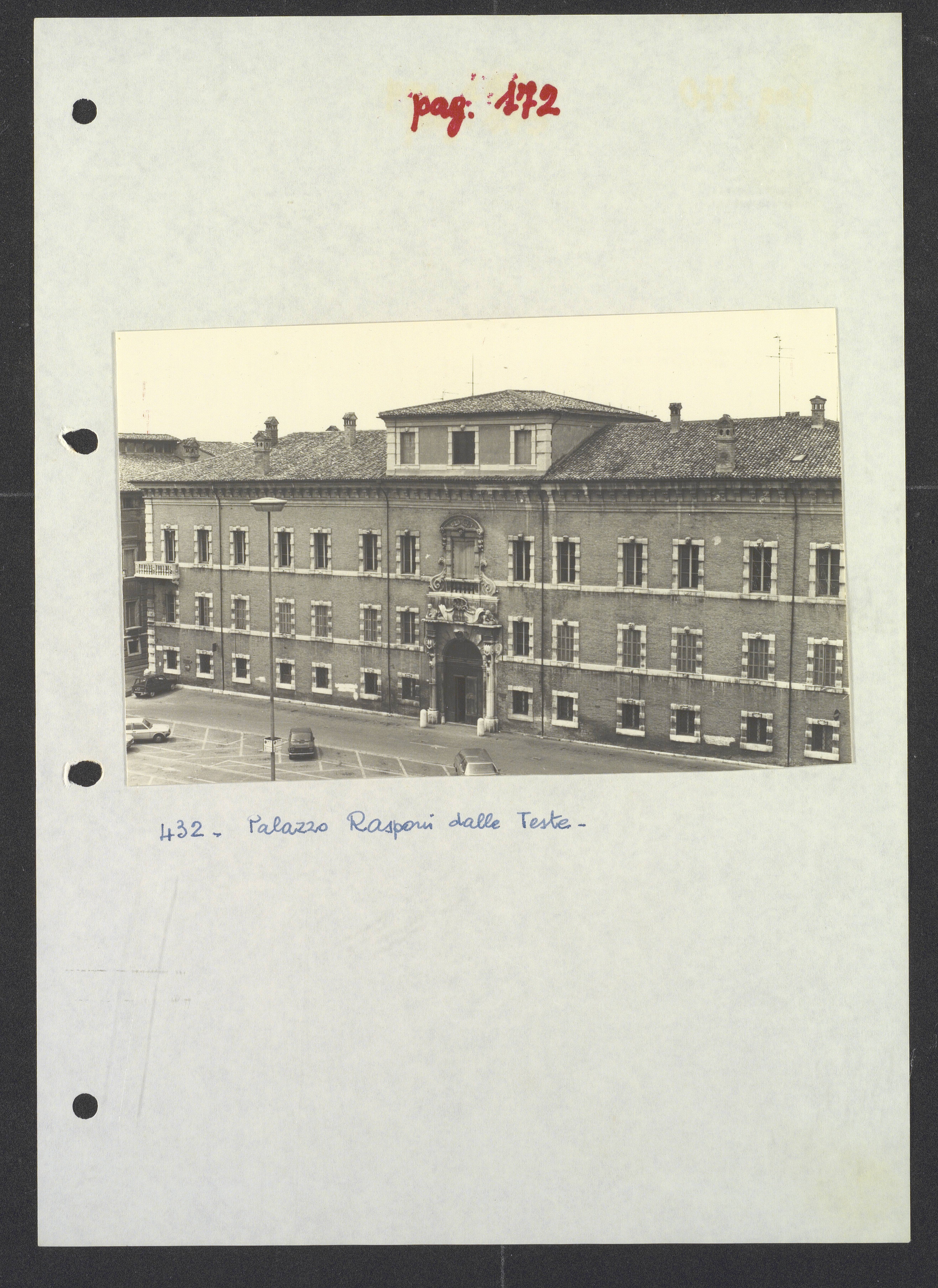 Ravenna - Palazzo Rasponi dalle Teste (positivo) di Torre, Franco (XX)