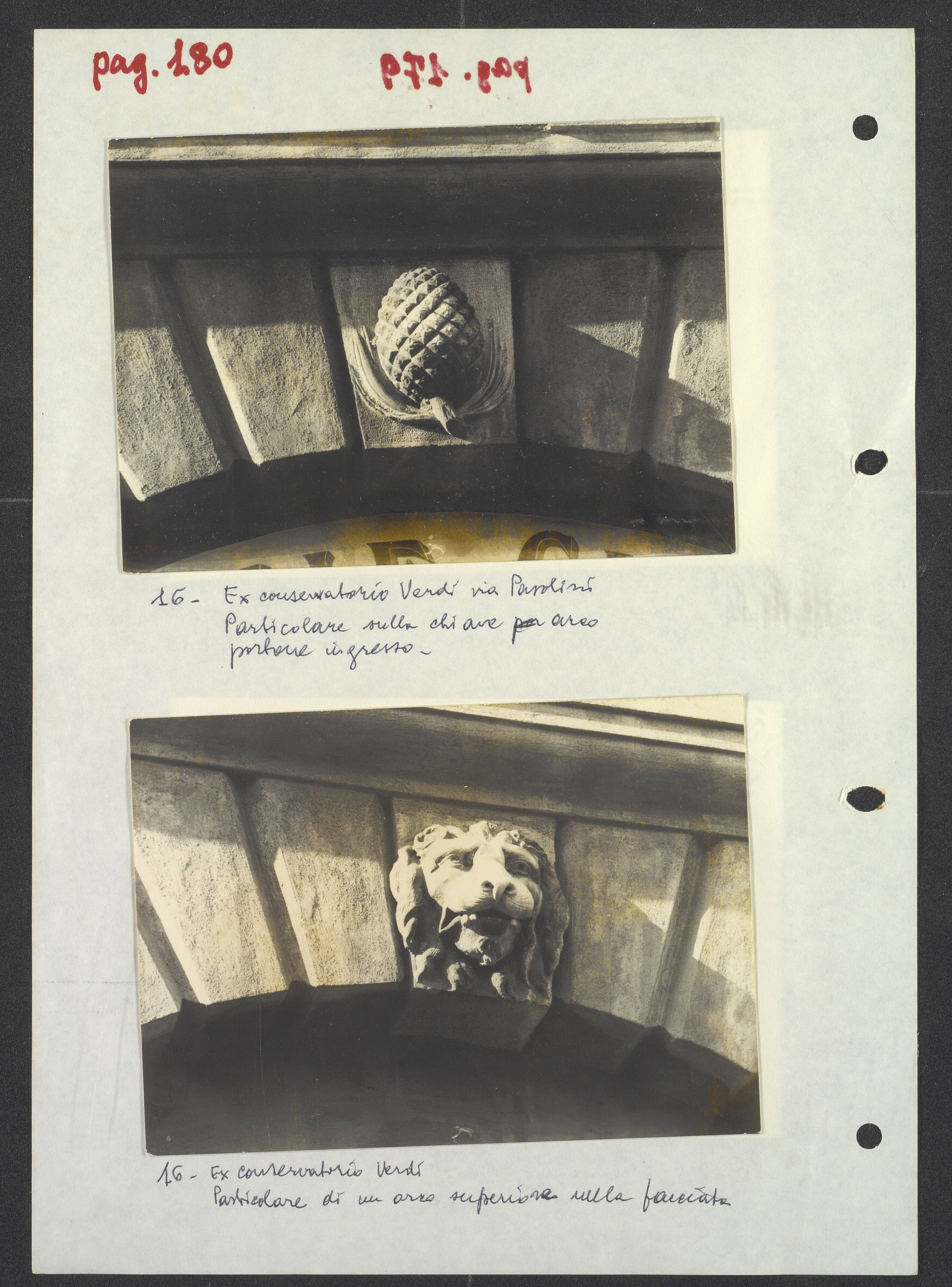 Chiave di volta decorata (positivo) di Torre, Franco (XX)