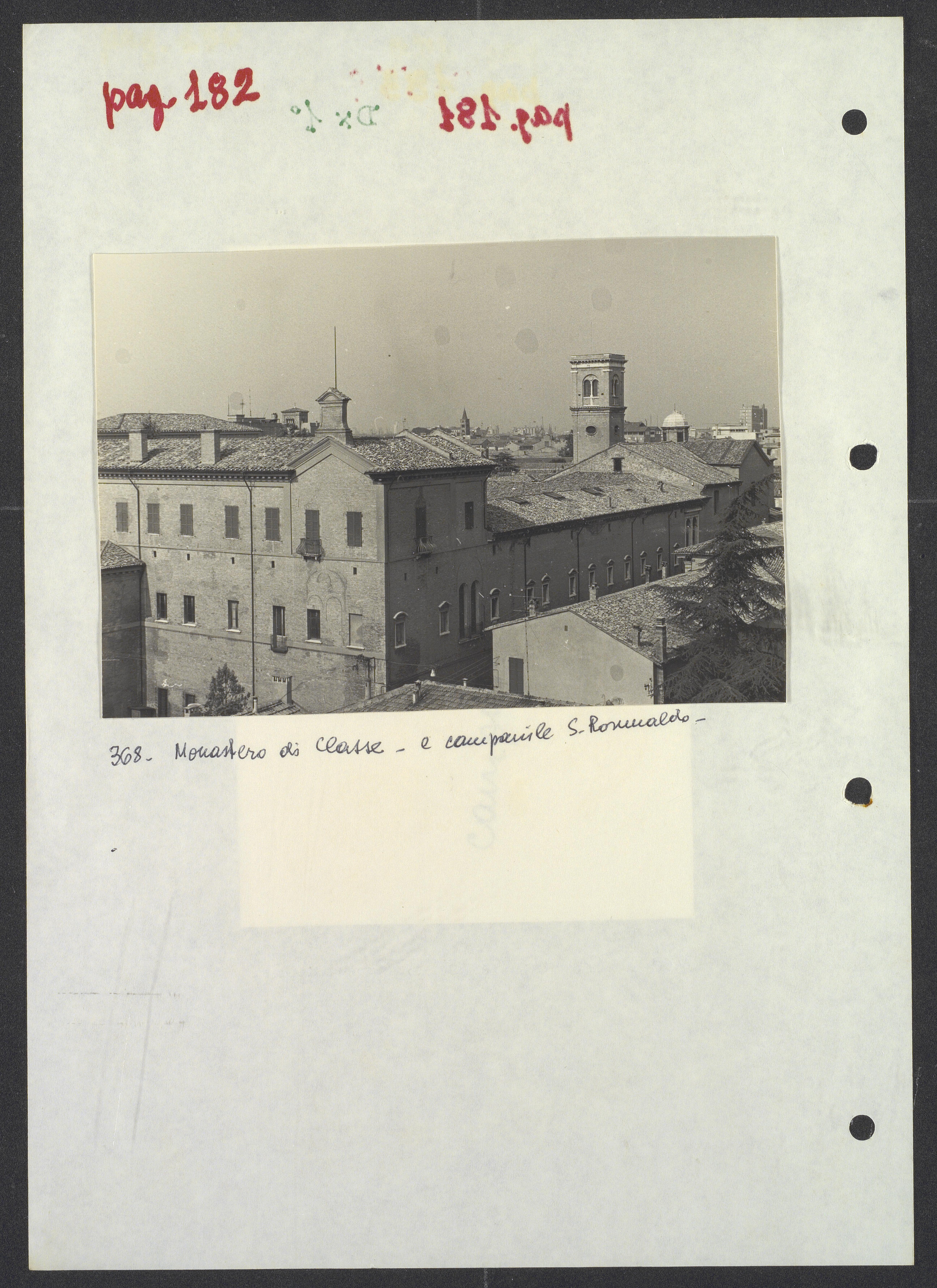 Ravenna - Monastero di Classe - Veduta (positivo) di Torre, Franco (XX)