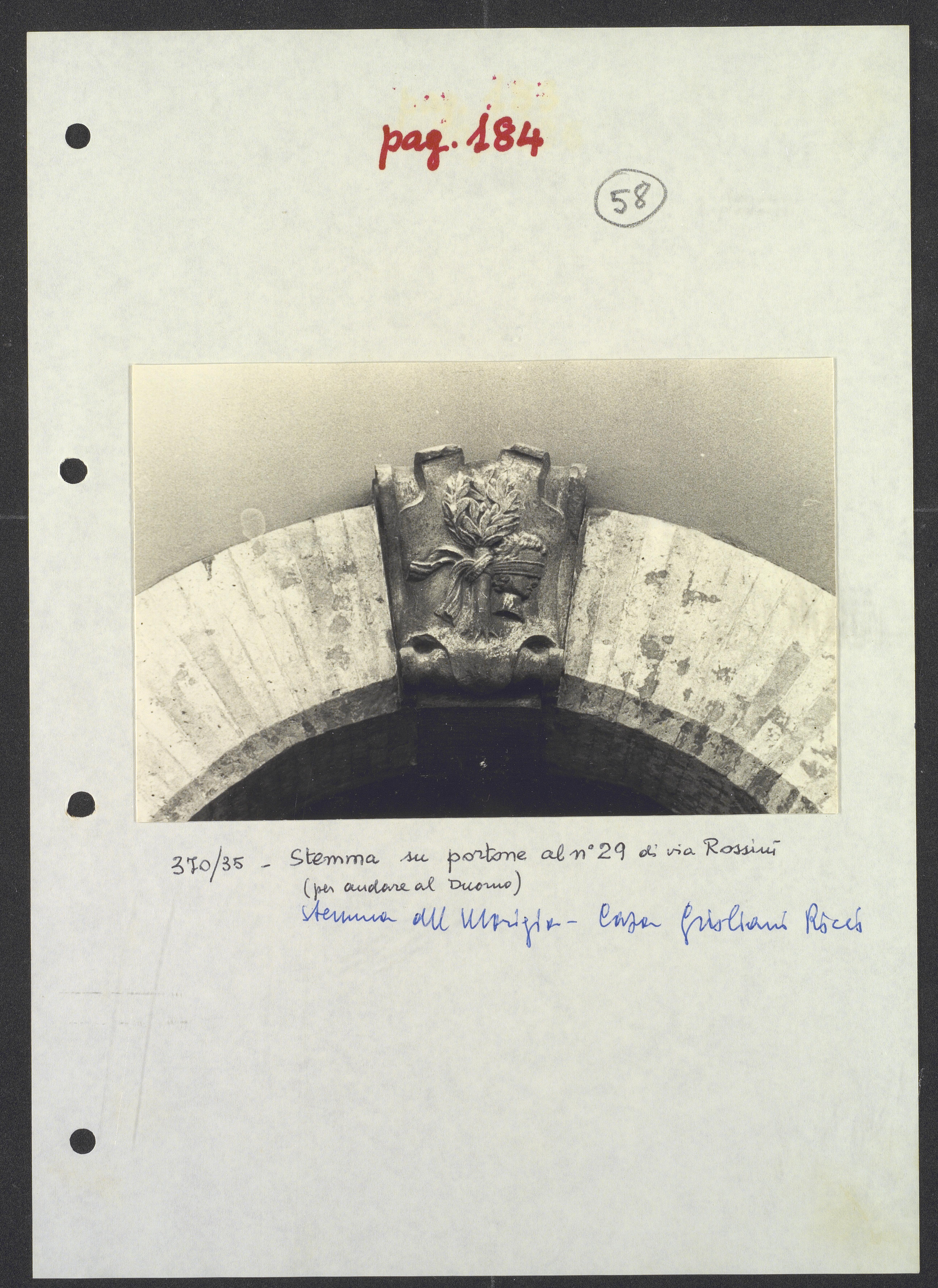 Stemmi (positivo) di Torre, Franco (XX)