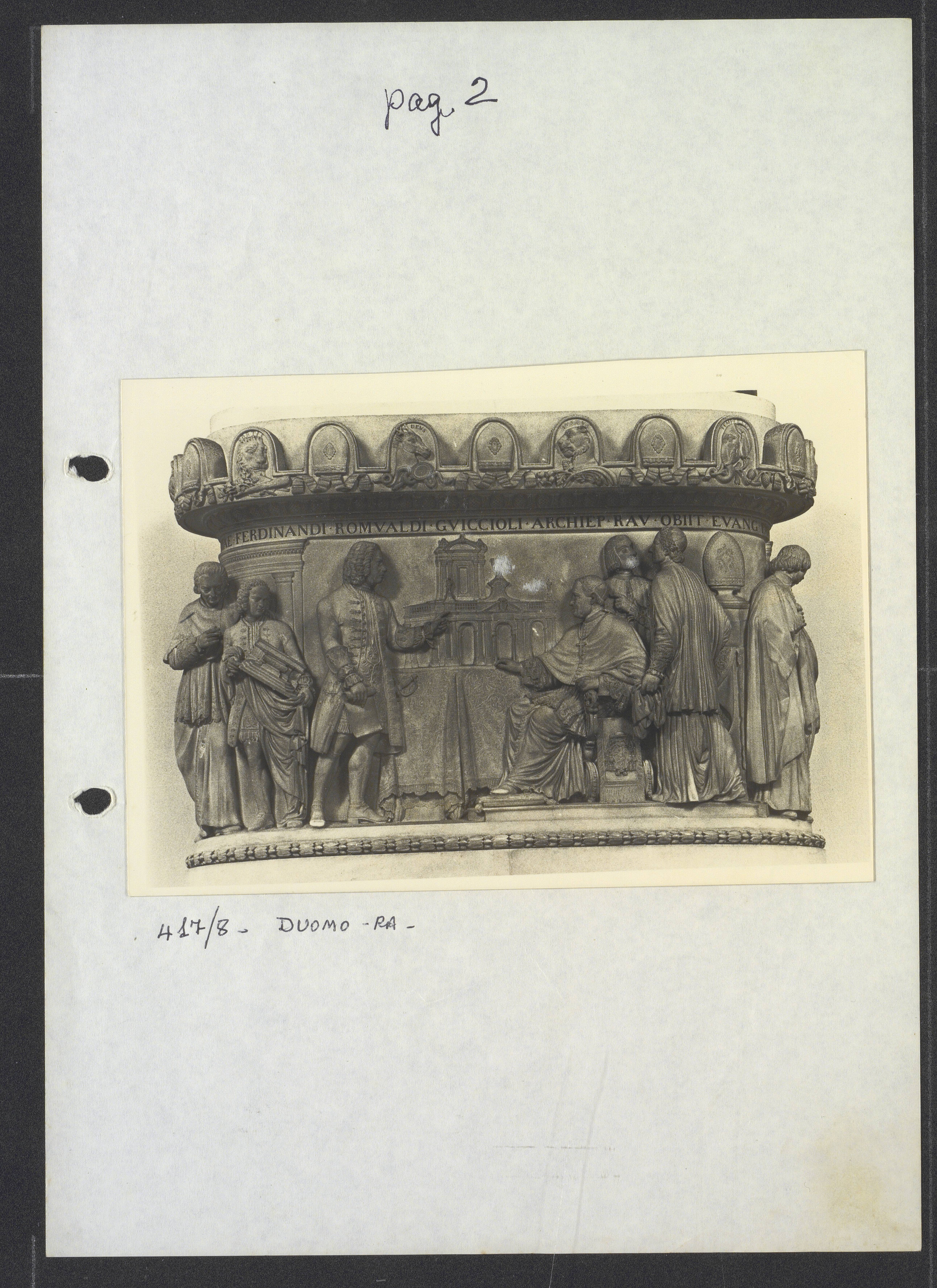 Ravenna - Duomo (positivo) di Torre, Franco (XX)