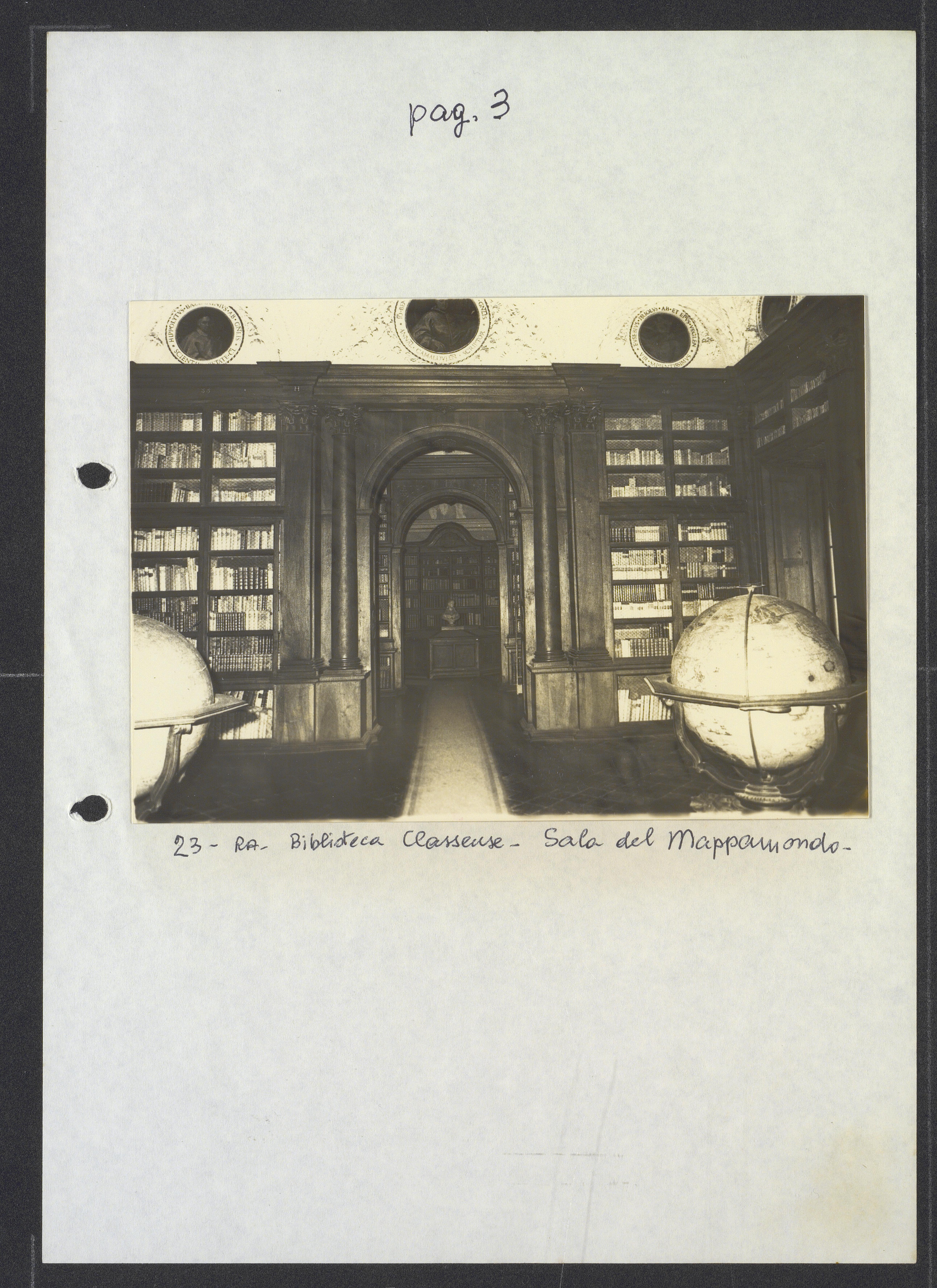 Ravenna - Biblioteca Classense (positivo) di Torre, Franco (XX)