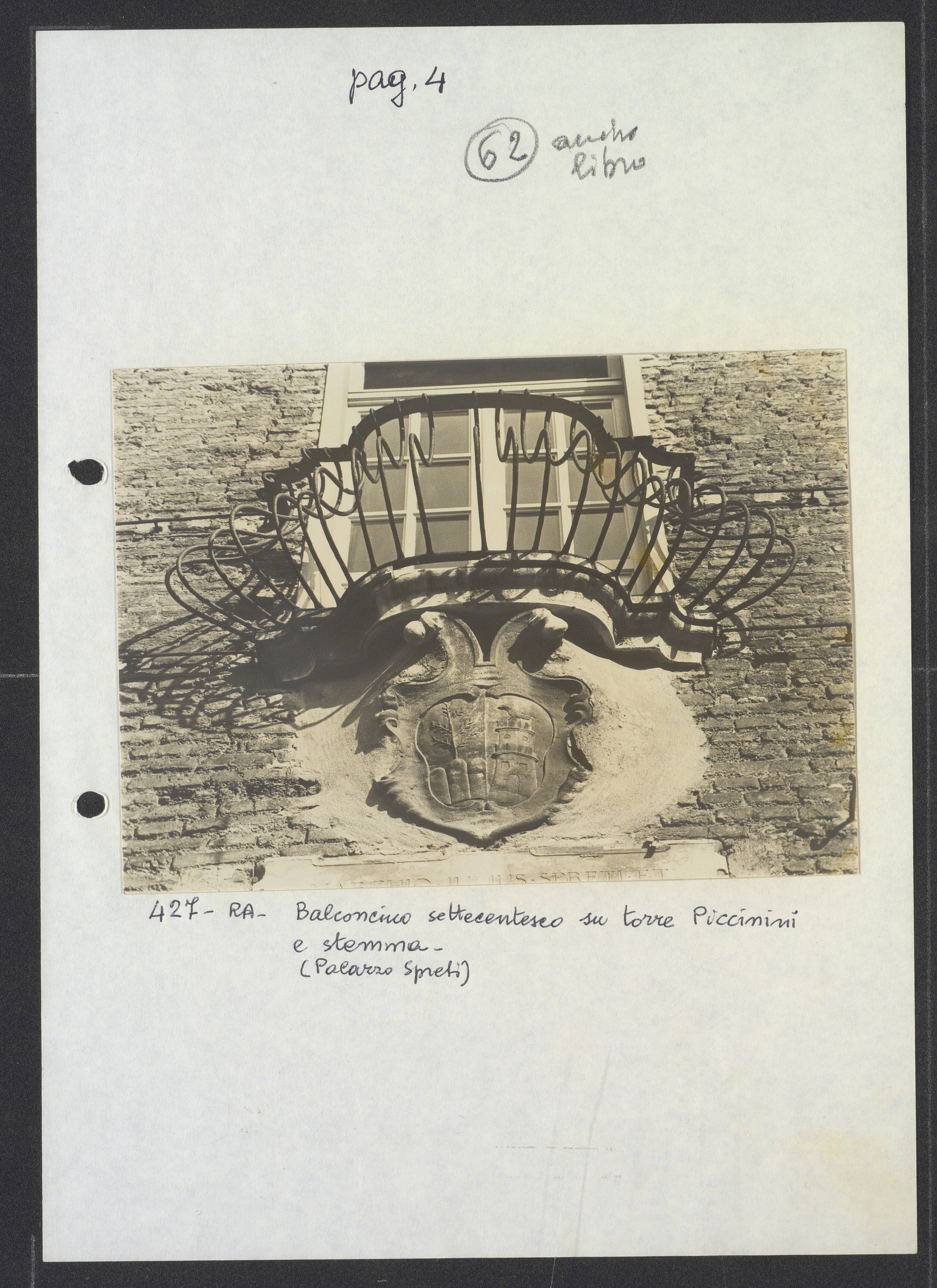 Balconi (positivo) di Torre, Franco (XX)