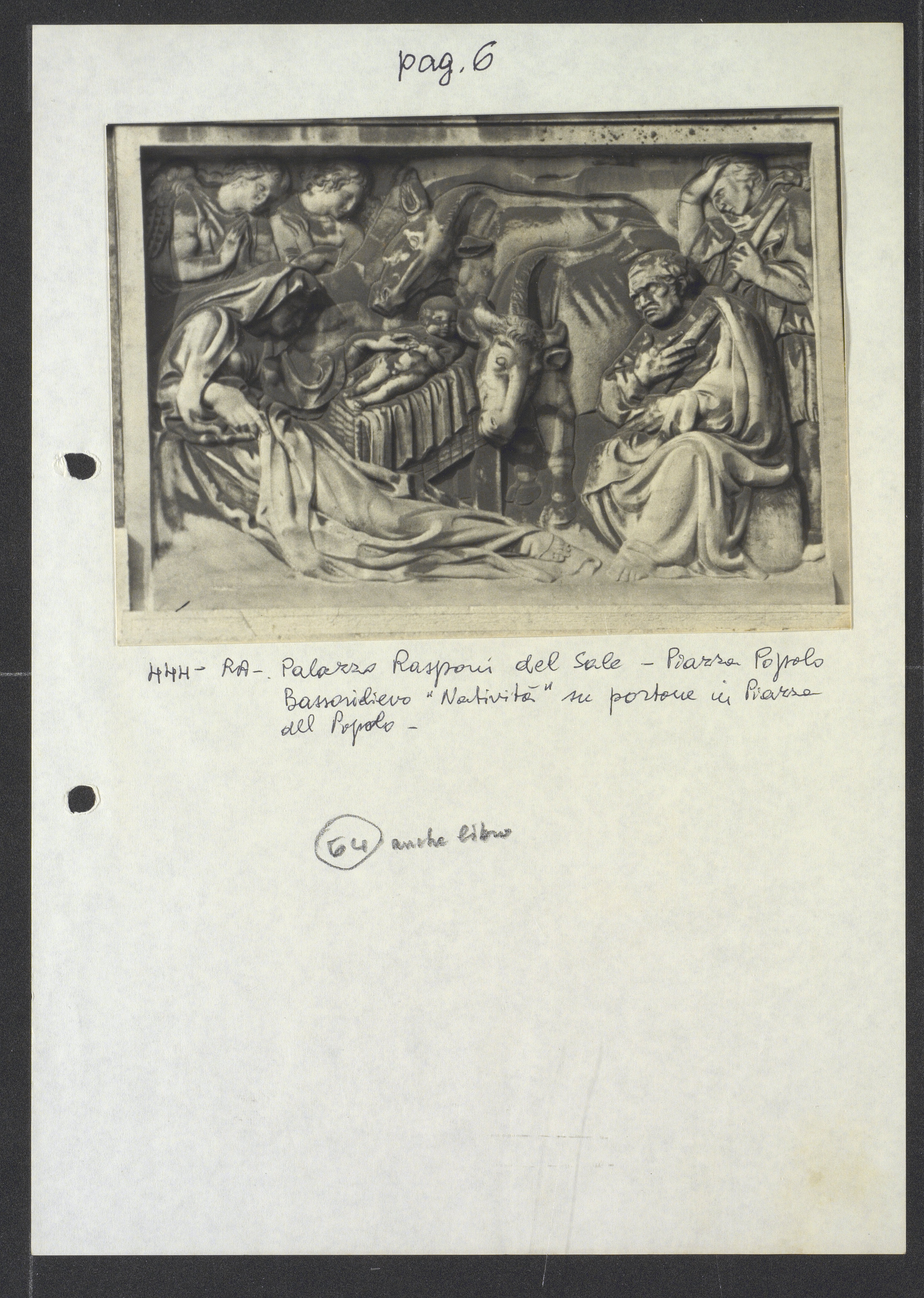 Ravenna - Palazzo Rasponi del Sale (positivo) di Torre, Franco (XX)