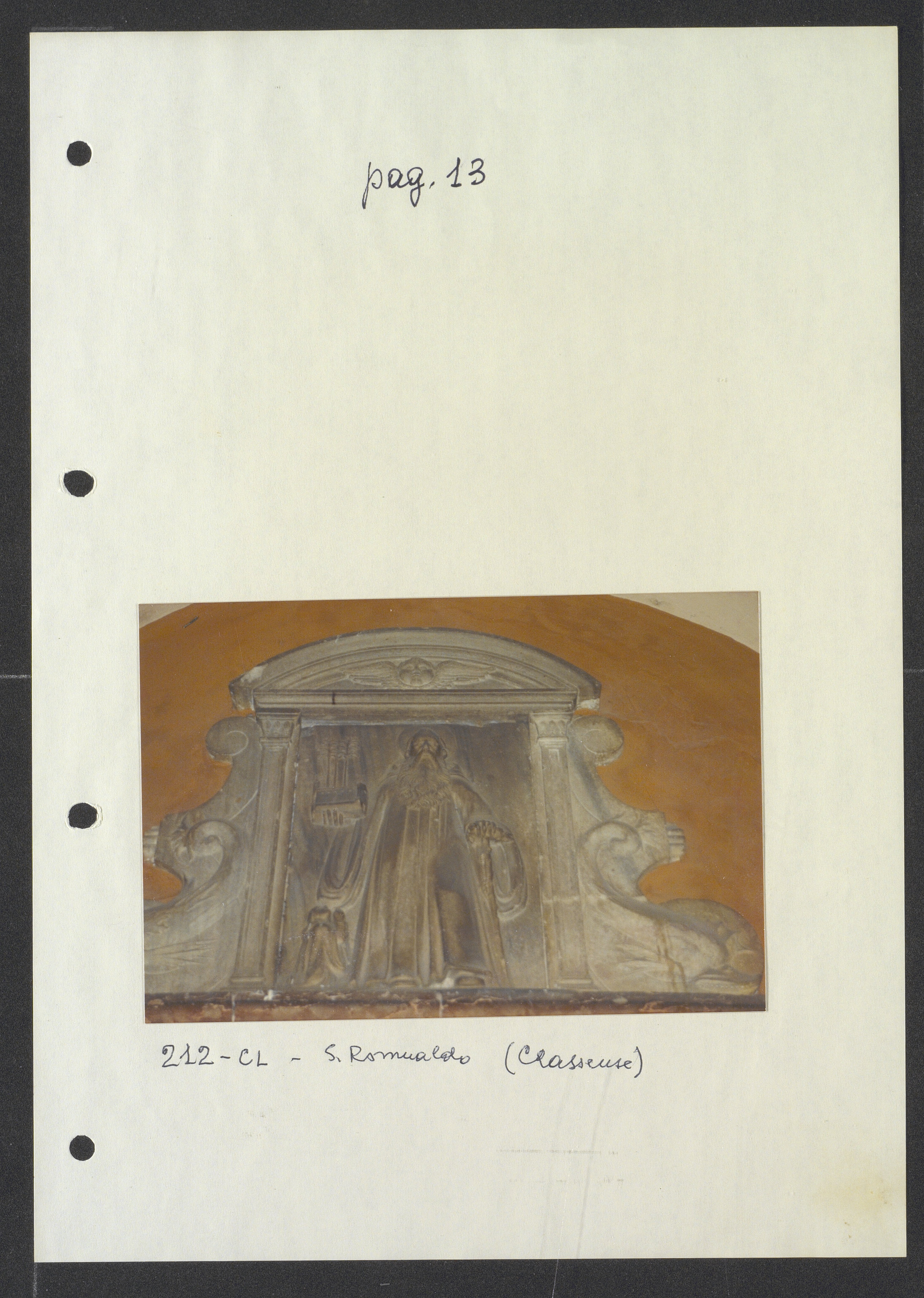 San Romualdo - Bassorilievi (positivo) di Torre, Franco (XX)