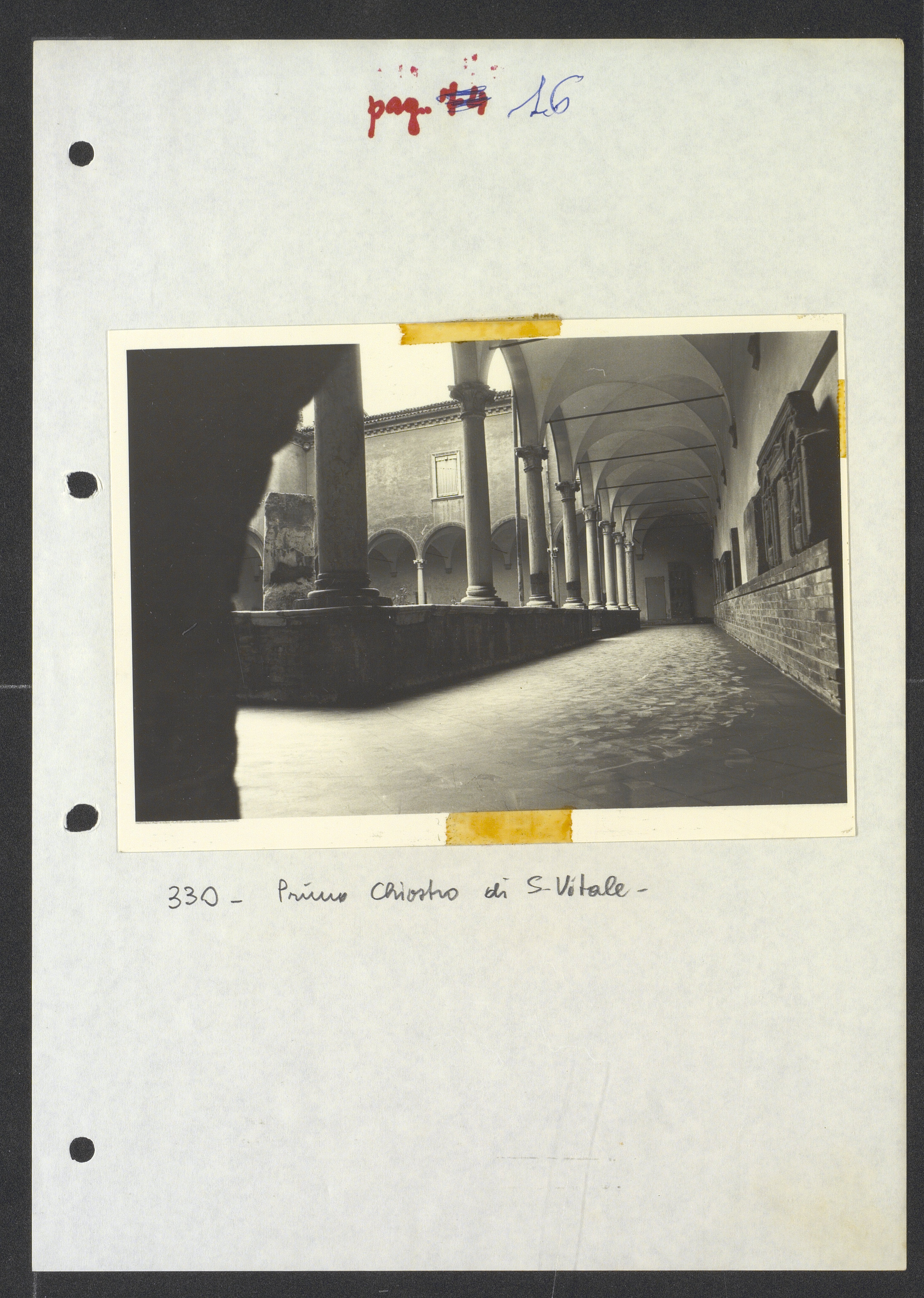 Ravenna - Chiostri di San Vitale (positivo) di Torre, Franco (XX)