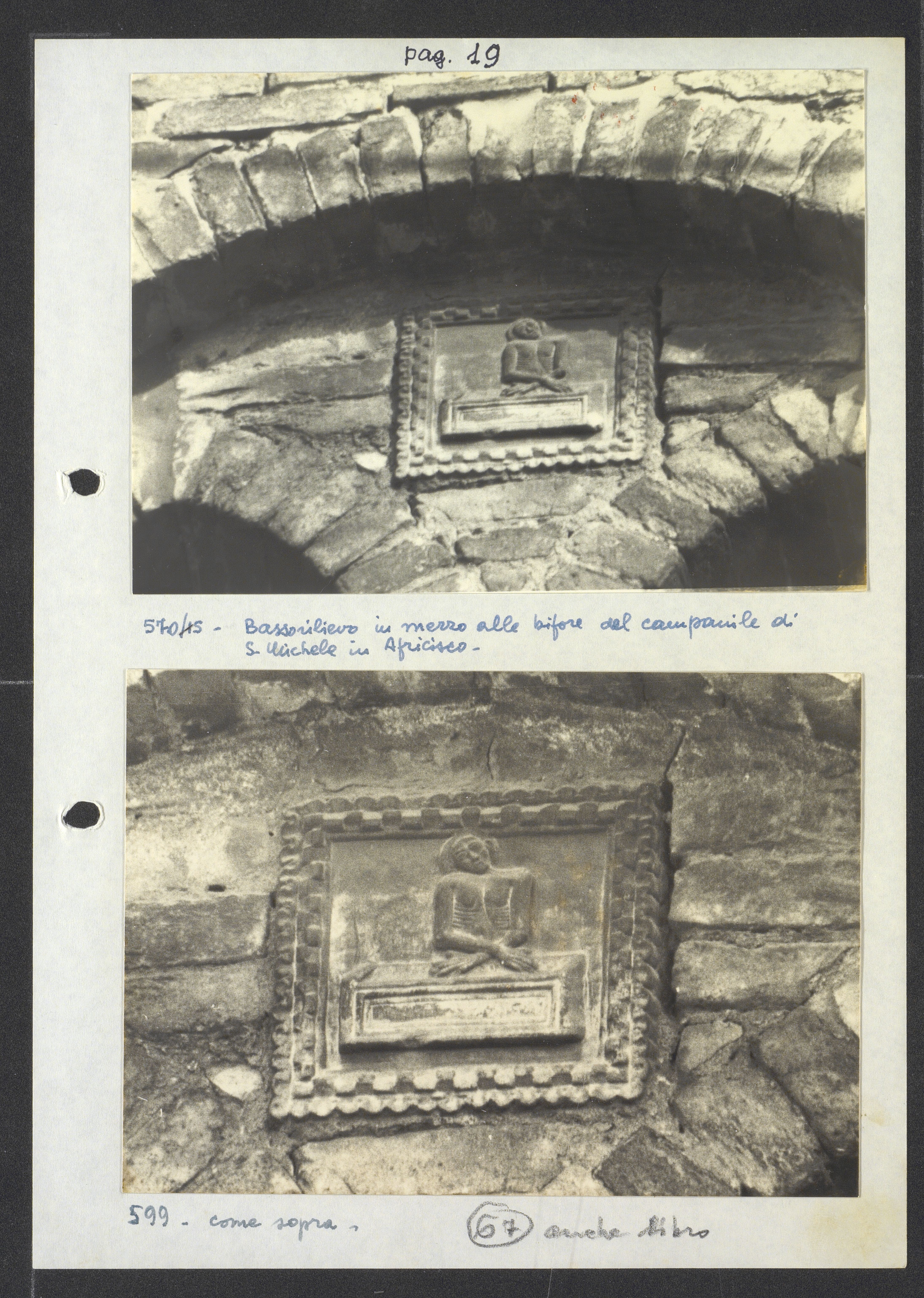 Bassorilievi (positivo) di Torre, Franco (XX)