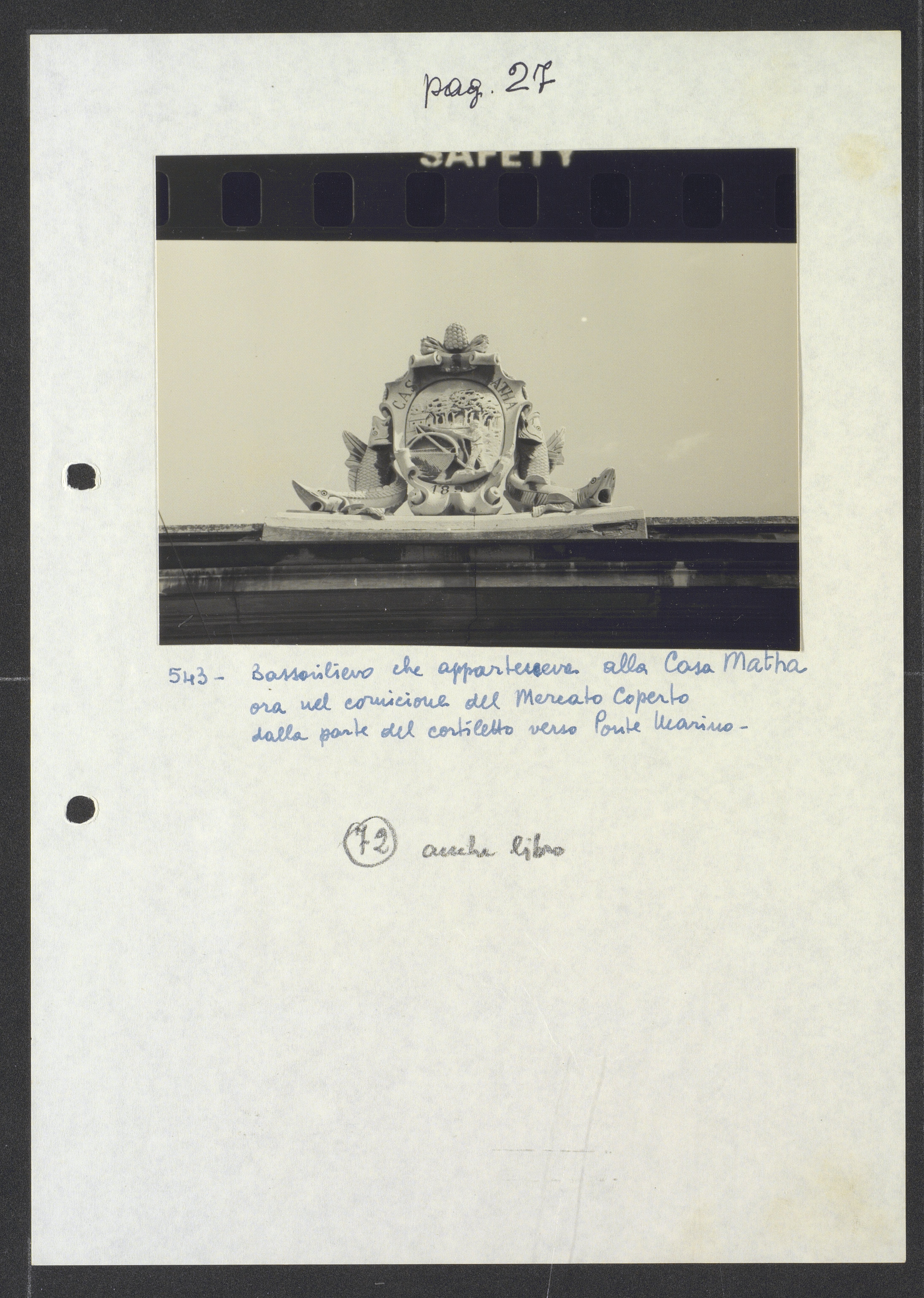 Bassorilievi (positivo) di Torre, Franco (XX)