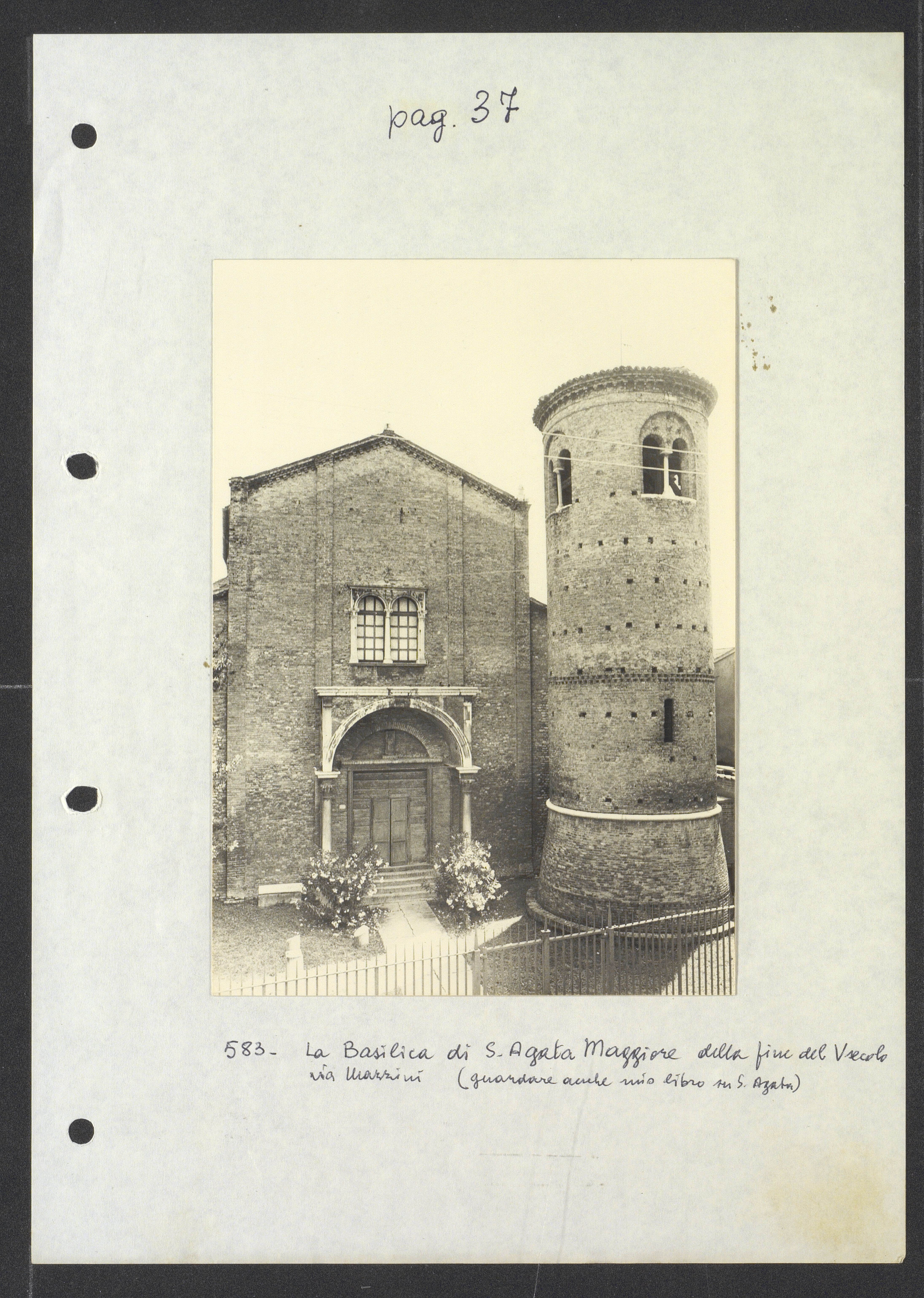 Ravenna - Basilica di Santa Agata Maggiore (positivo) di Torre, Franco (XX)