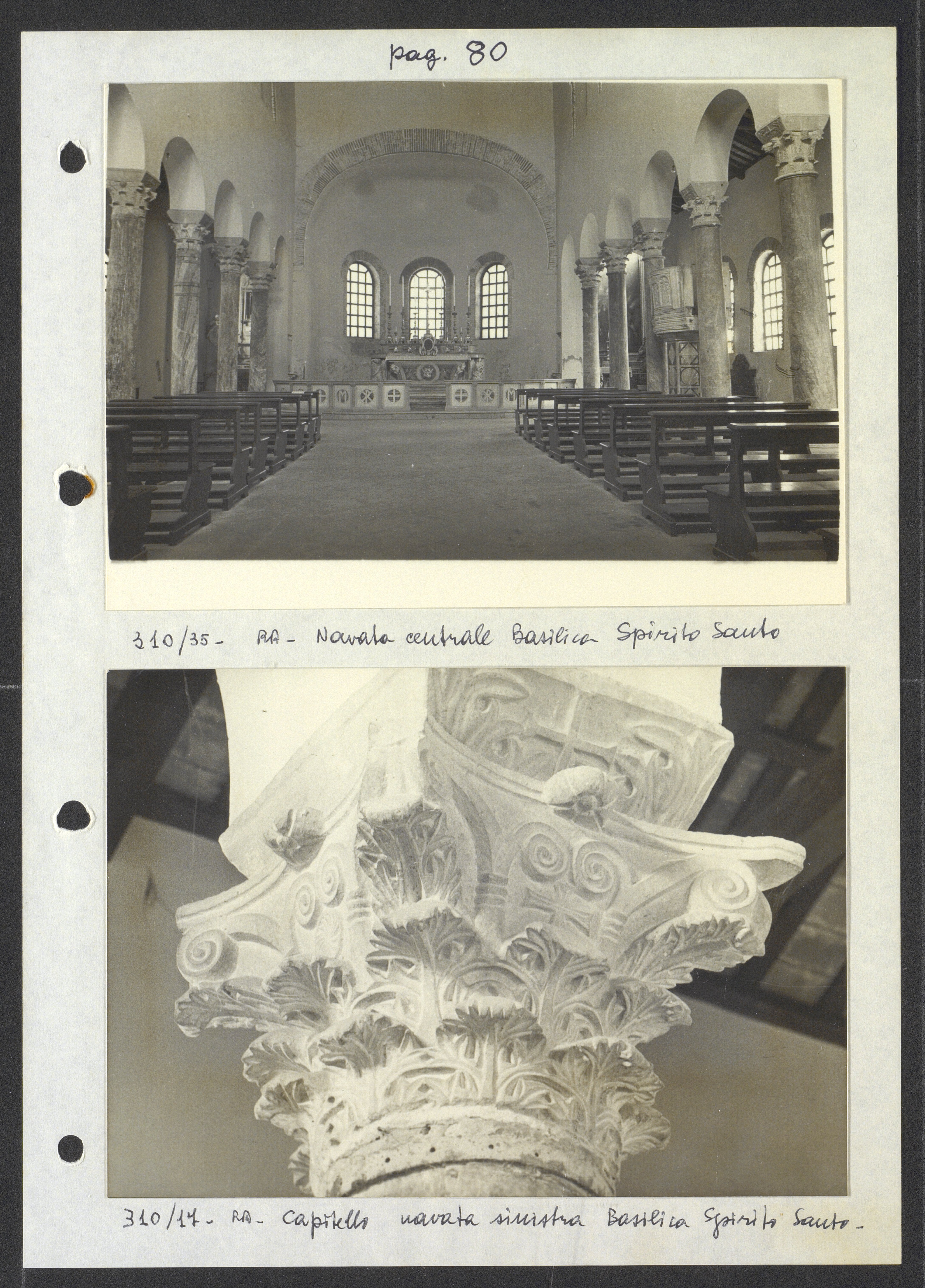 Ravenna - Basilica dello Spirito Santo (positivo) di Torre, Franco (XX)