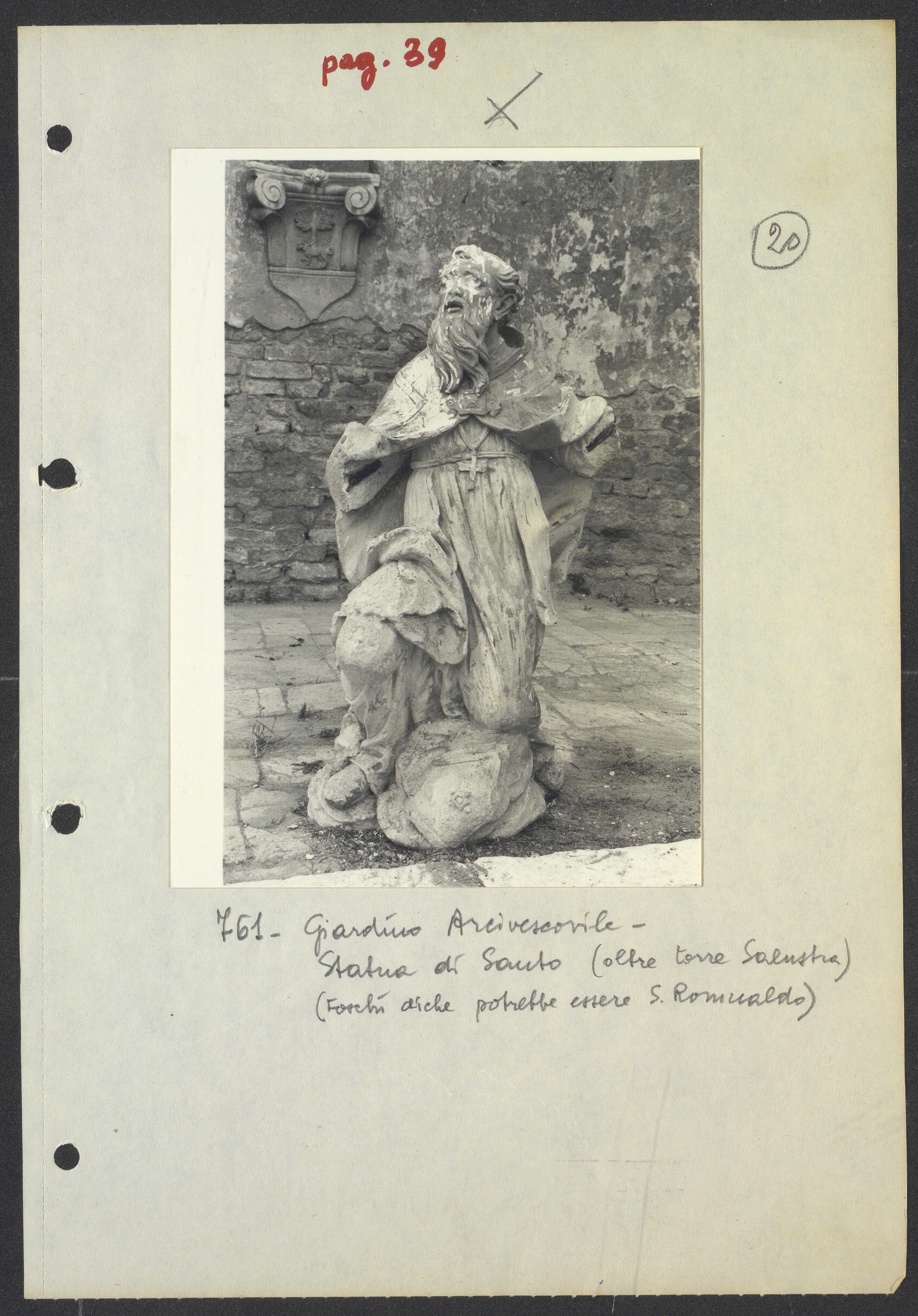 Ravenna - Giardino Arcivescovado (positivo) di Torre, Franco (XX)