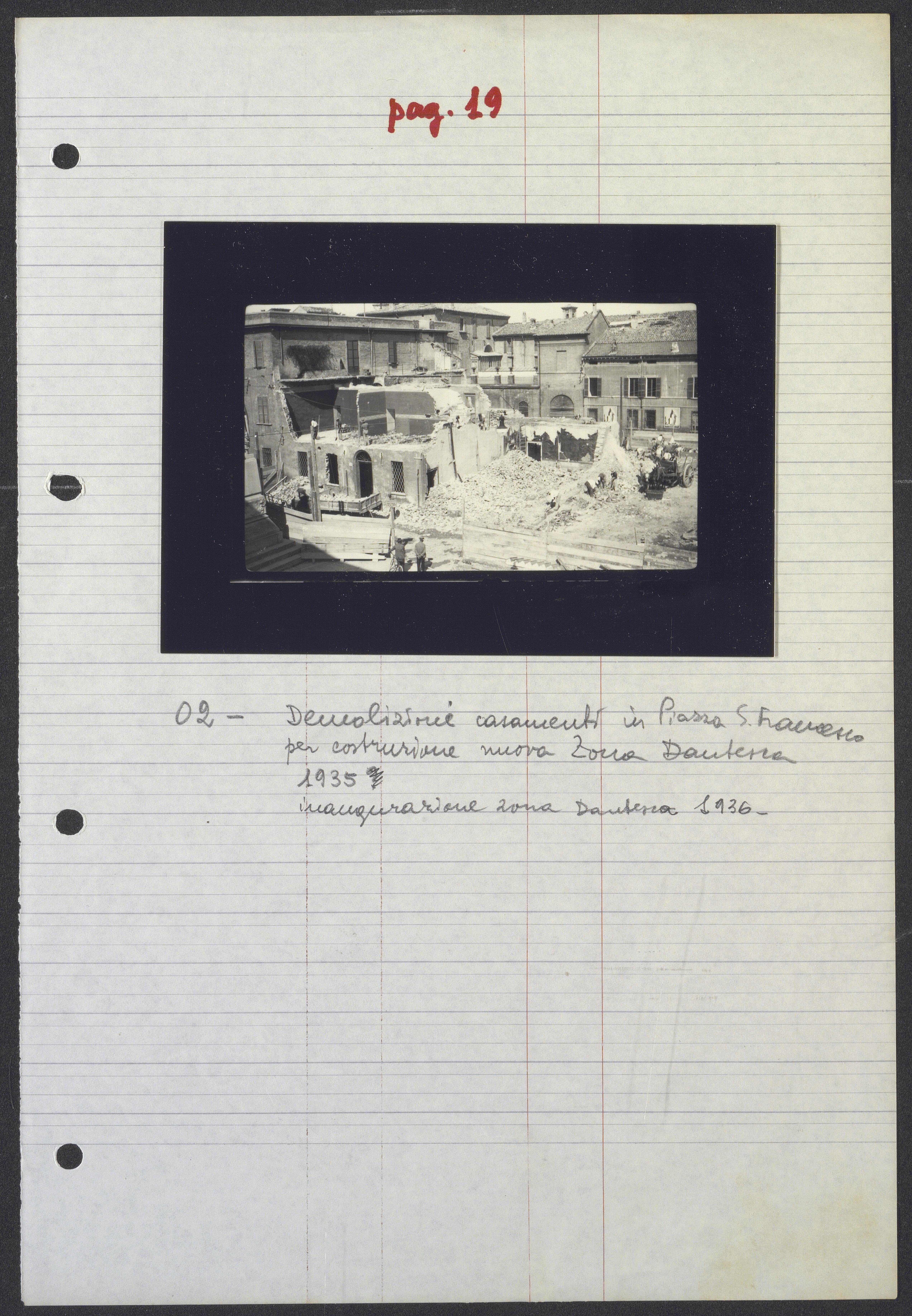 Zona Dantesca (positivo) di Torre, Franco (XX)