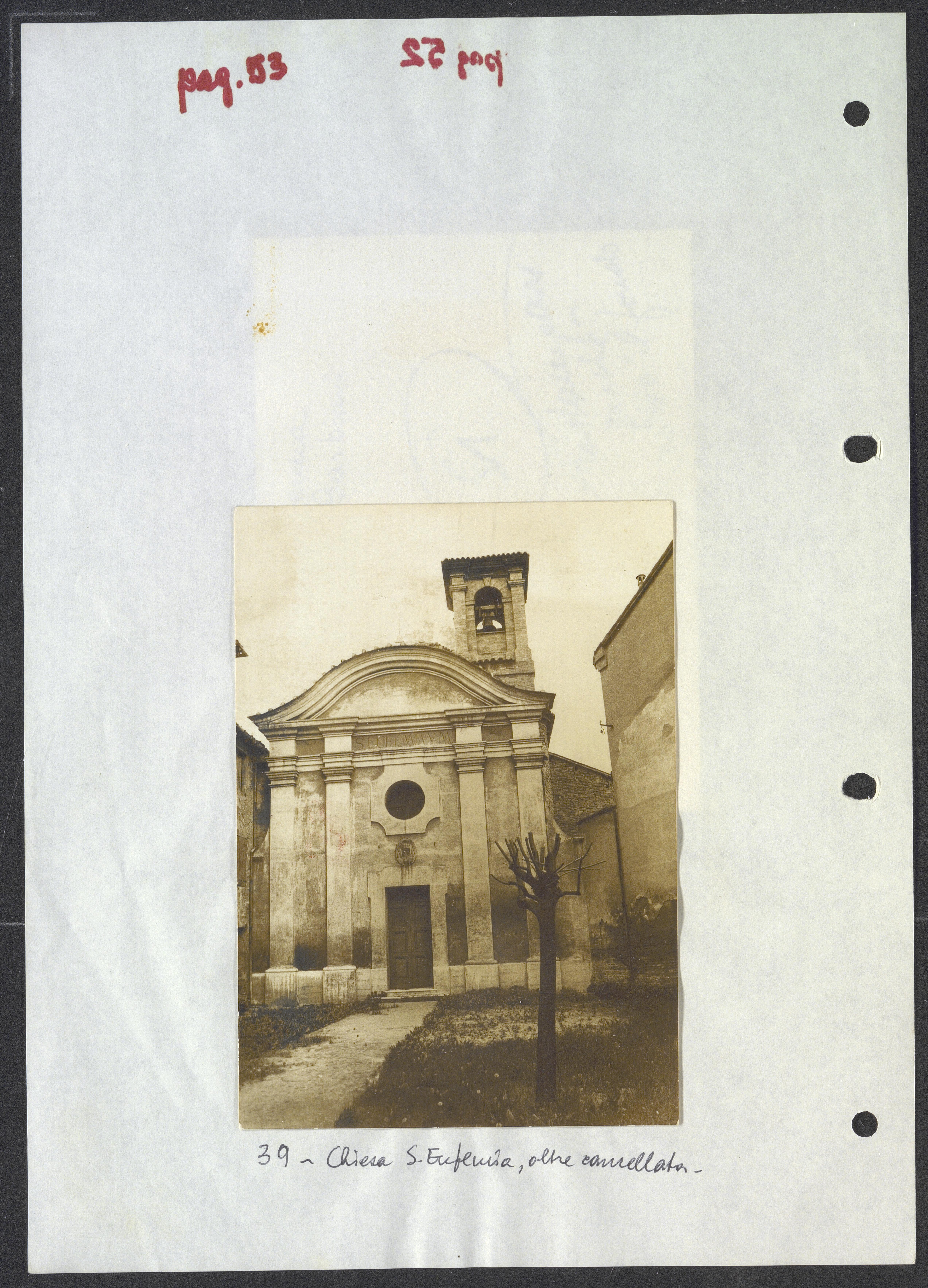 Ravenna- Chiesa di Santa Eufemia (positivo) di Torre, Franco (XX)