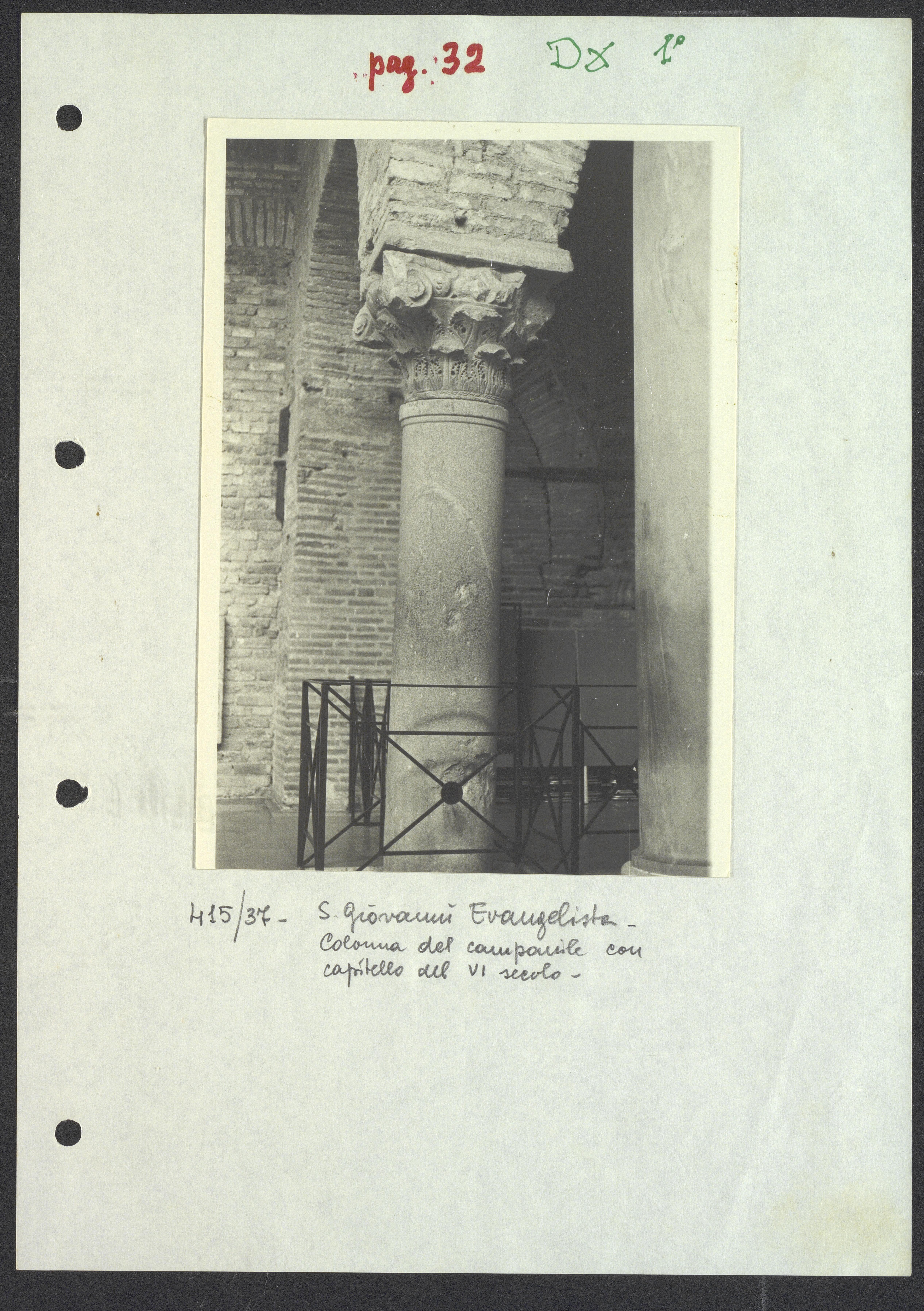 Ravenna - Basilica di San Giovanni Evangelista (positivo) di Torre, Franco (XX)