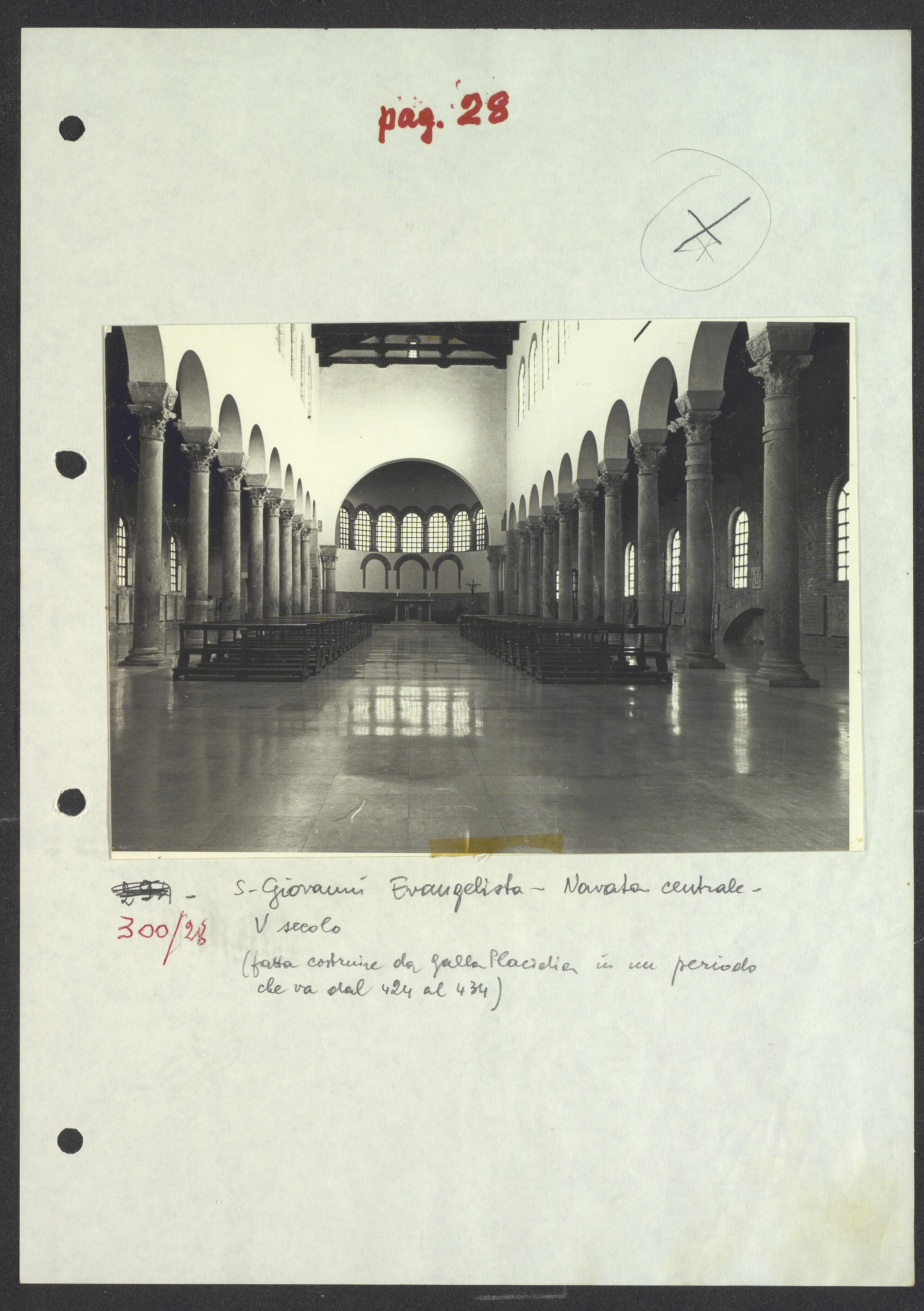 Ravenna - Basilica di San Giovanni Evangelista (positivo) di Torre, Franco (XX)