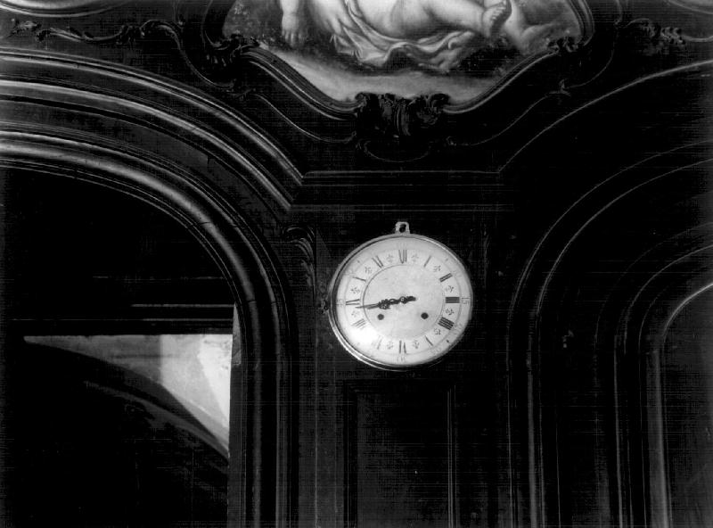 orologio, elemento d'insieme - produzione italiana (fine/inizio secc. XIX/ XX)