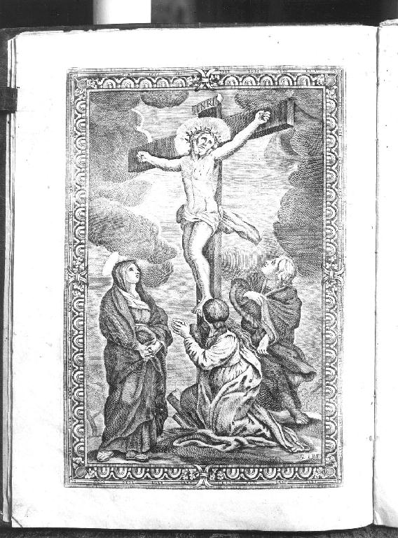 crocifissione di Cristo (stampa) - ambito veneto (secondo quarto sec. XIX)