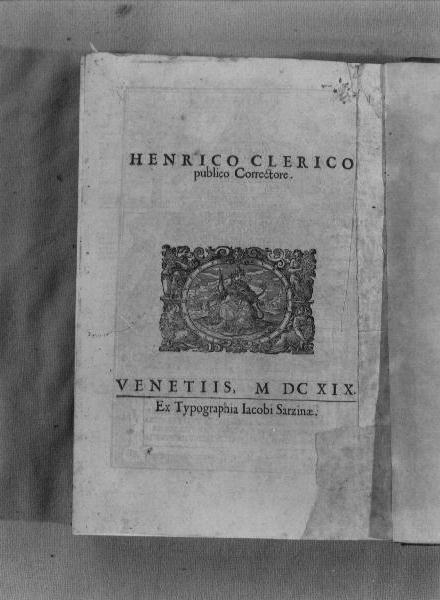 ALLEGORIA DI VENEZIA (stampa) - ambito veneziano (primo quarto sec. XVII)