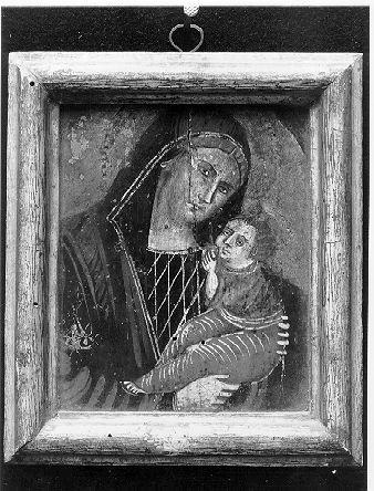 Madonna con Bambino (dipinto) di Madonnero (sec. XVIII)