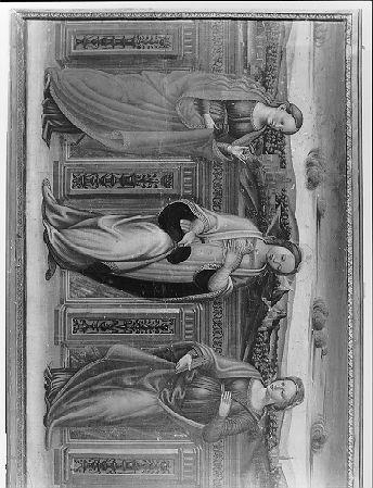 San Agnese, San Maria Maddalena e un'altra Santa (dipinto) - ambito pisano (inizio sec. XVI)