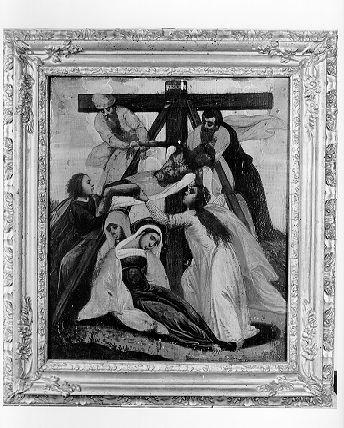 deposizione di Cristo dalla croce (dipinto) di Madonnero (sec. XVIII)