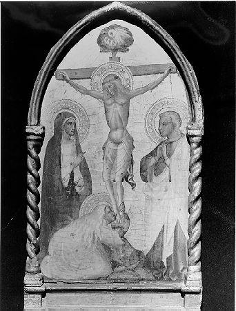 crocifissione (dipinto) di Vanni Turino (bottega) (sec. XIV)