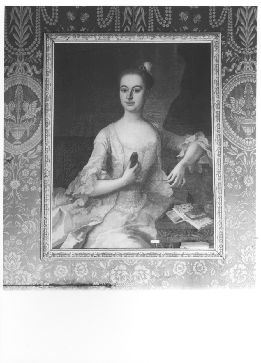 ritratto di donna (dipinto, opera isolata) di Militz Johann Michael (terzo quarto sec. XVIII)