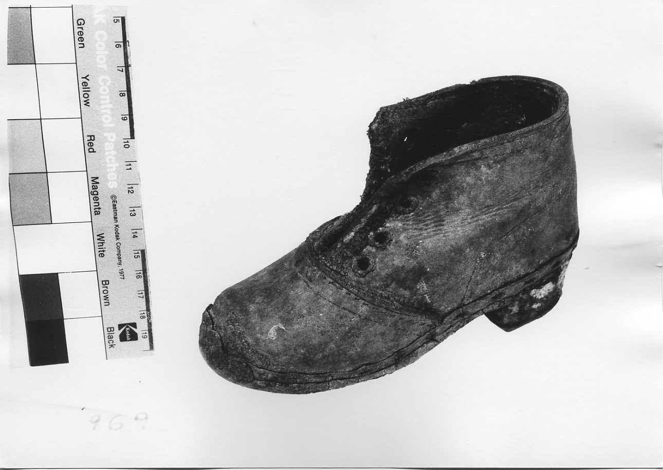 scarpa, per bambino - produzione italiana (secc. XIX/ XX)