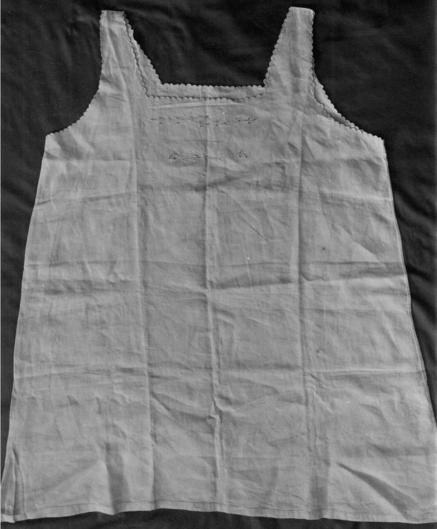 motivi decorativi vegetali (camicia) - ambito piemontese (1910-1920)