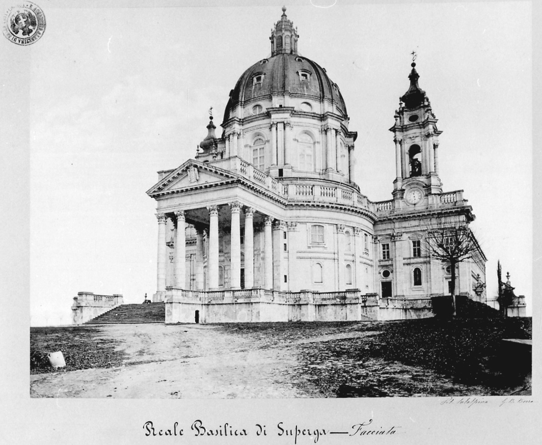 Superga - Basilica (positivo) di Berra Giovanni Battista (seconda metà XIX)