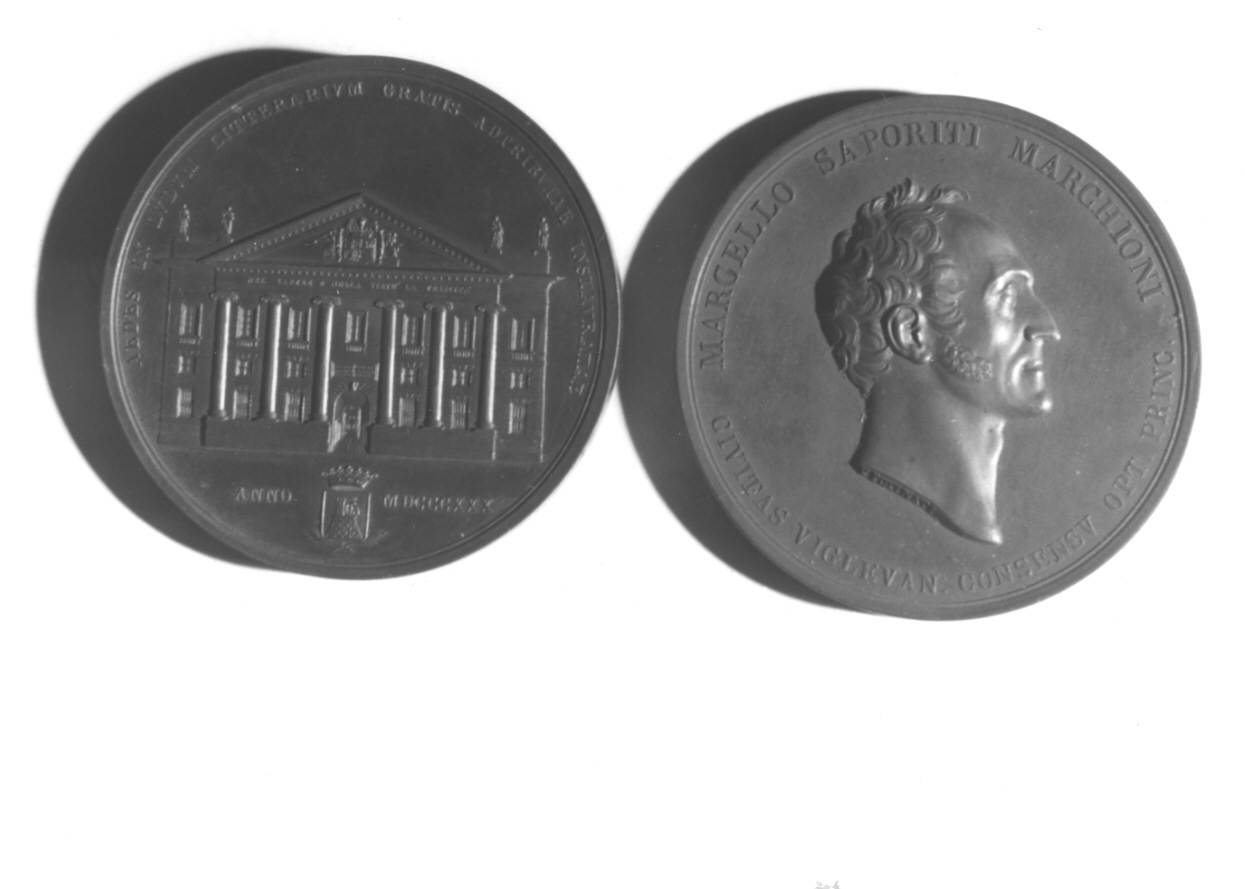 medaglia, serie di Putinati Francesco (secondo quarto sec. XIX)