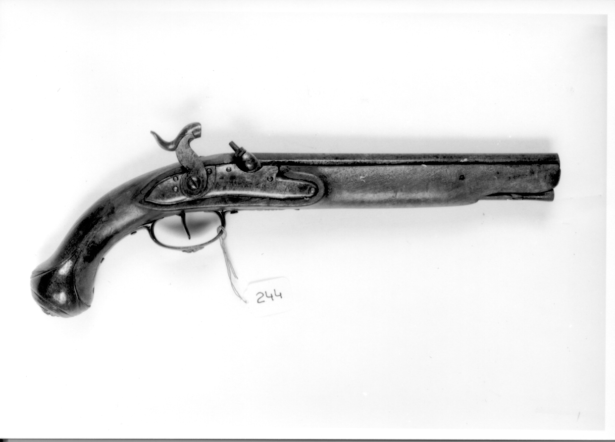 pistola, opera isolata - manifattura europea (seconda metà sec. XIX)