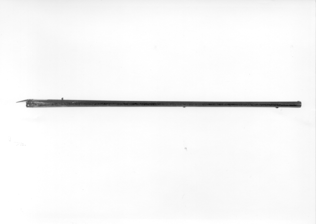 canna di fucile, opera isolata - manifattura europea (sec. XIX)