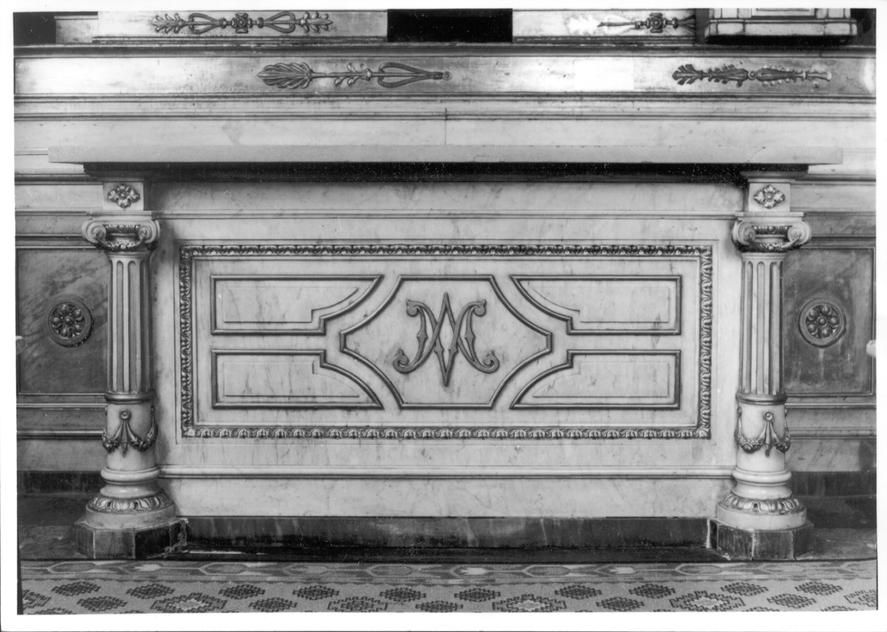 altare, insieme - ambito piemontese (prima metà sec. XIX)