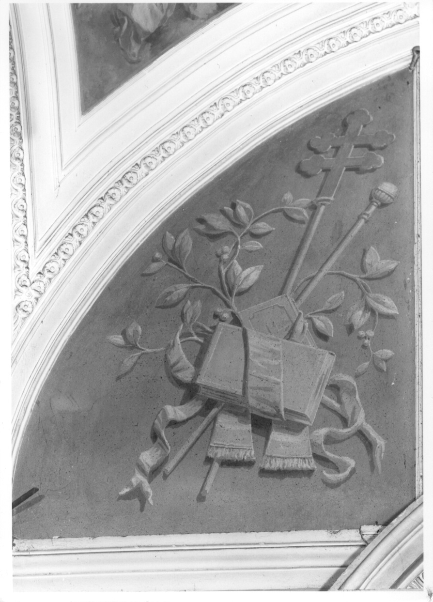 simboli e arredi liturgici (decorazione pittorica, elemento d'insieme) di Gilardi Pier Celestino (fine/inizio secc. XIX/ XX)