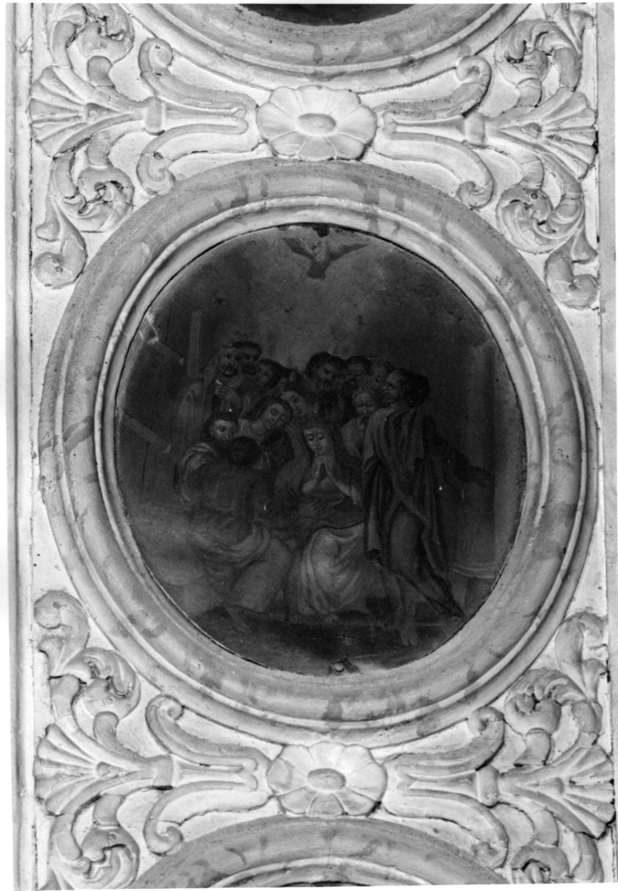 Pentecoste (dipinto, elemento d'insieme) - ambito ligure (sec. XIX)