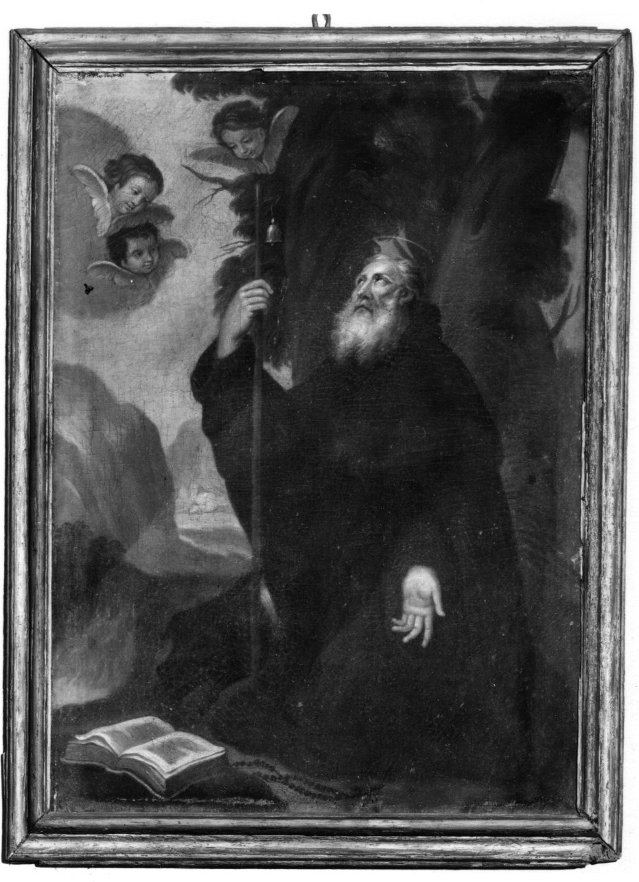 Sant'Antonio Abate (dipinto, opera isolata) - ambito genovese (prima metà sec. XVIII)