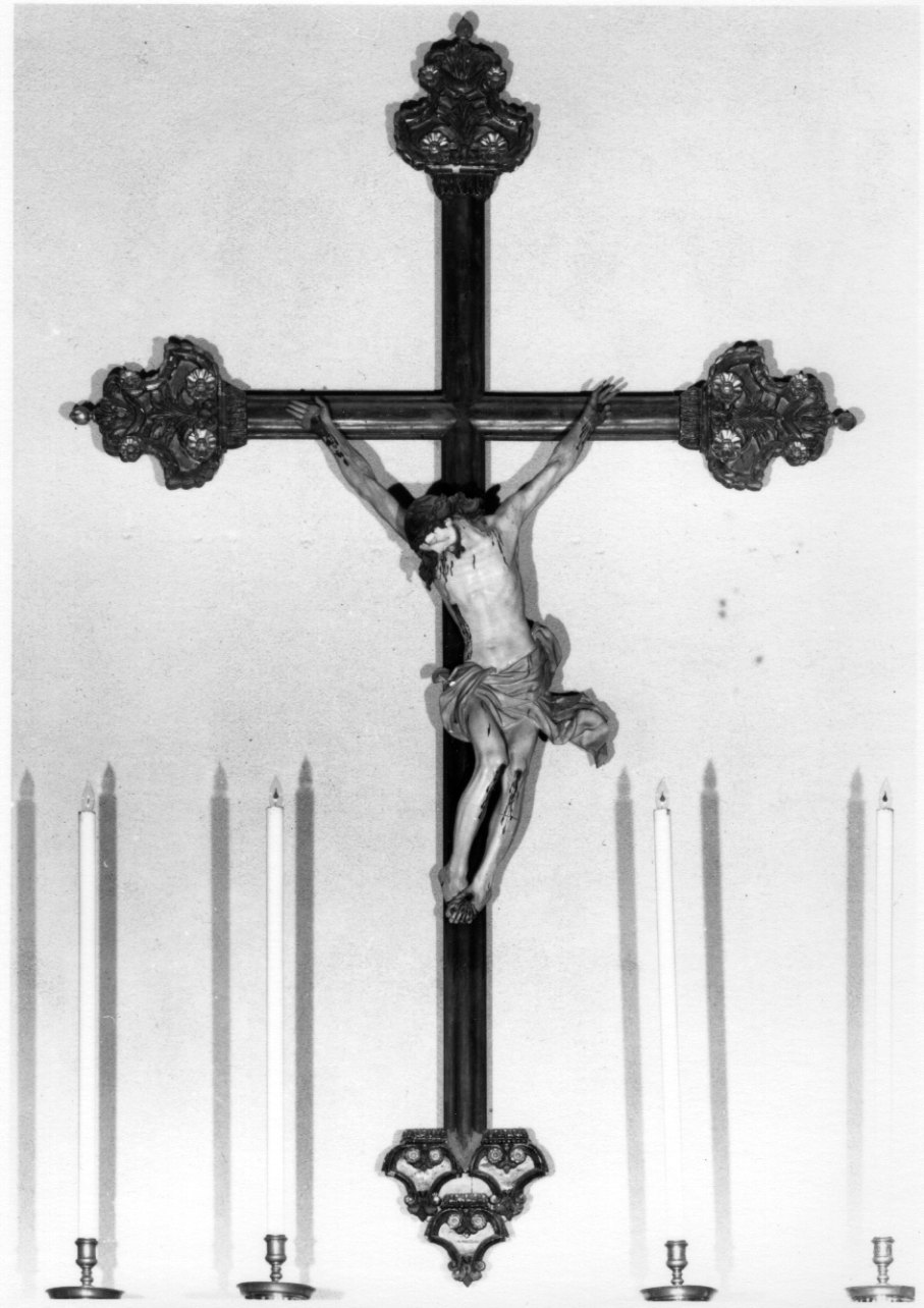 Cristo crocifisso dolente (crocifisso, opera isolata) - ambito genovese (fine sec. XVIII)