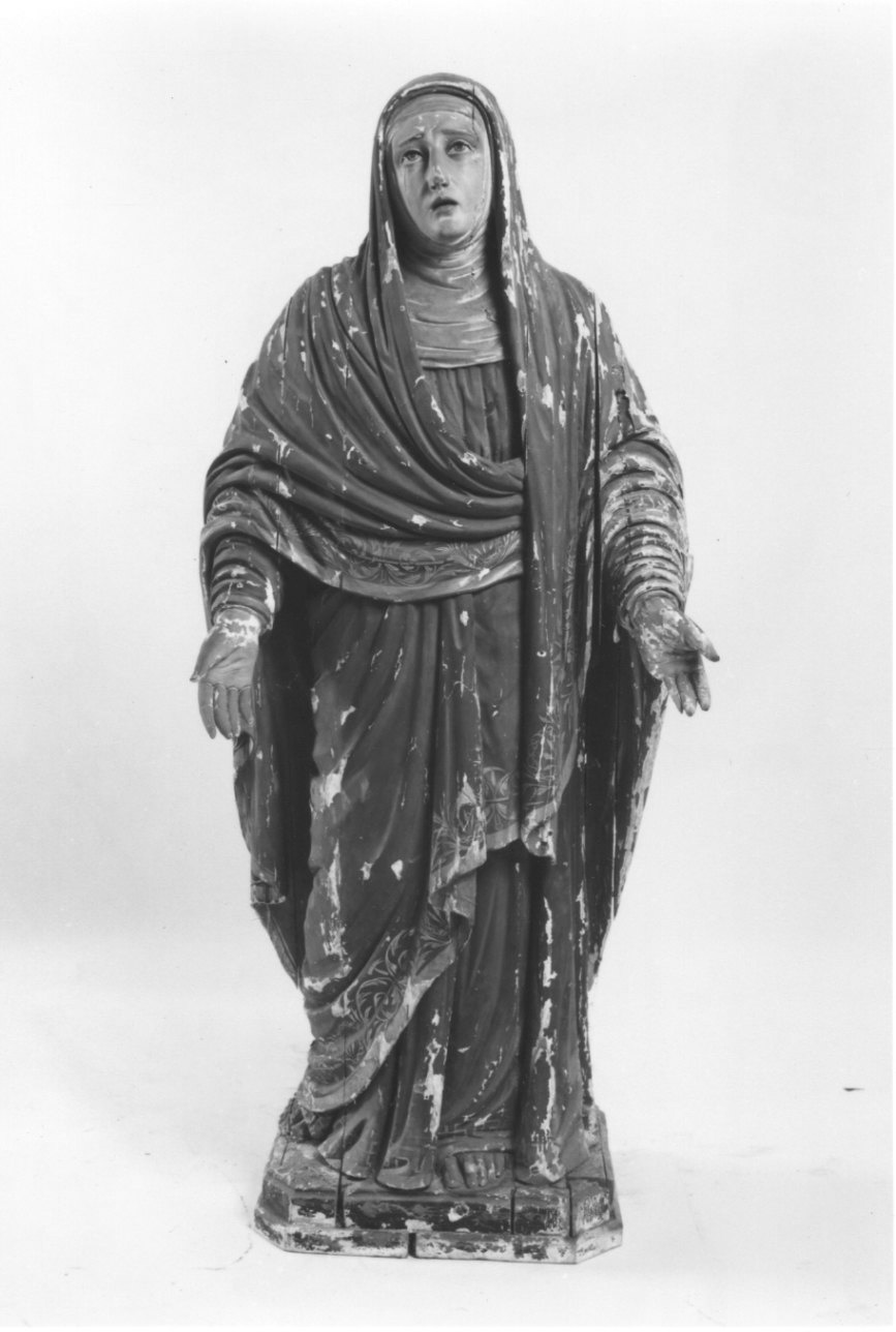 Madonna Addolorata (statua, opera isolata) - ambito piemontese (sec. XIX)