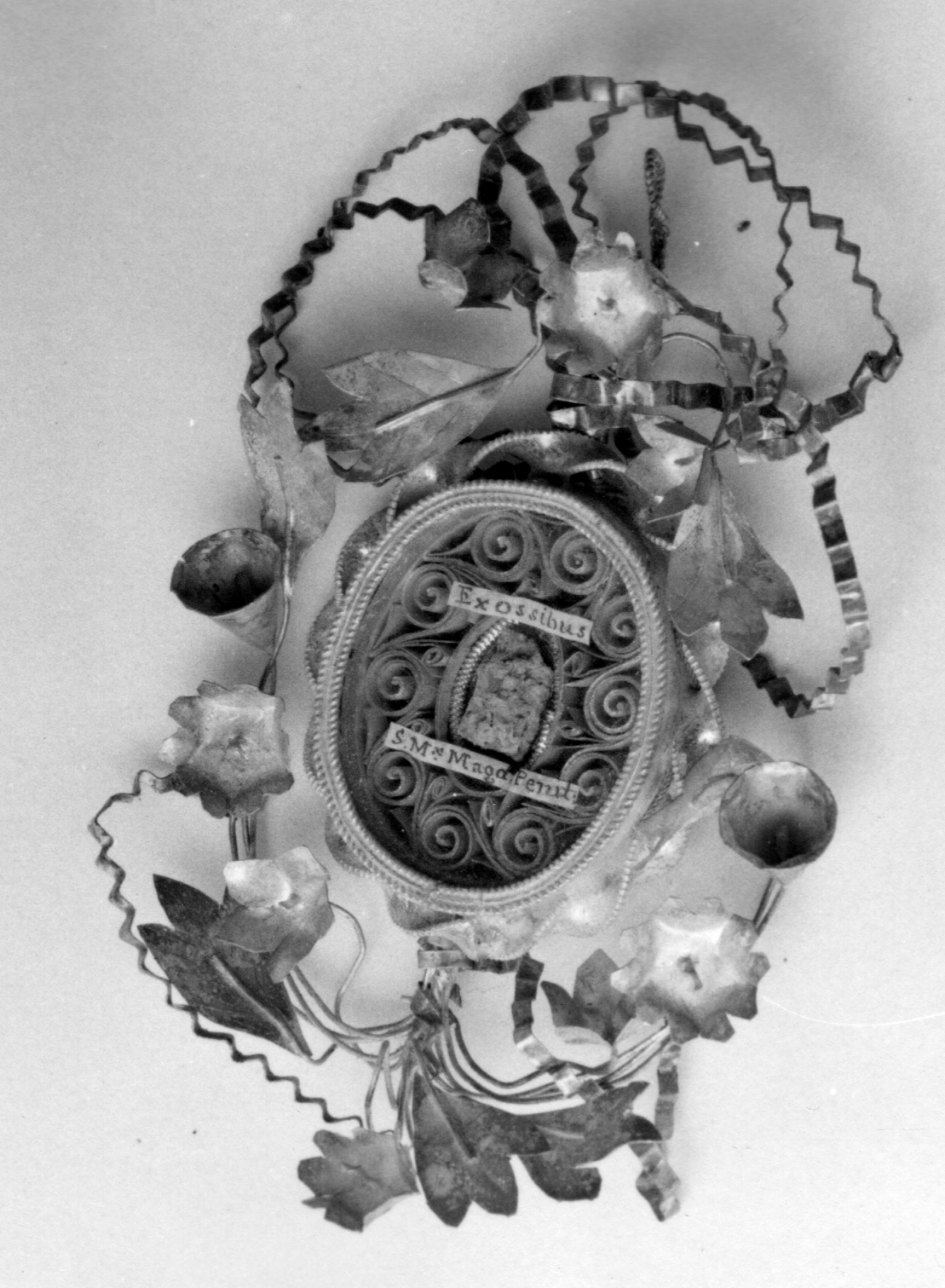 reliquiario a capsula - a medaglione, opera isolata - ambito genovese (sec. XVIII)