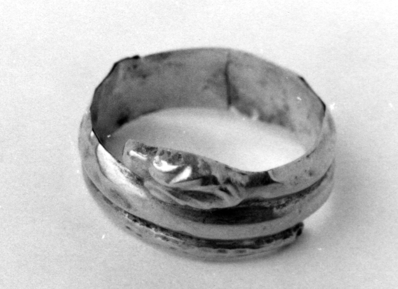 anello, opera isolata - ambito ligure-piemontese (fine/inizio secc. XIX/ XX)