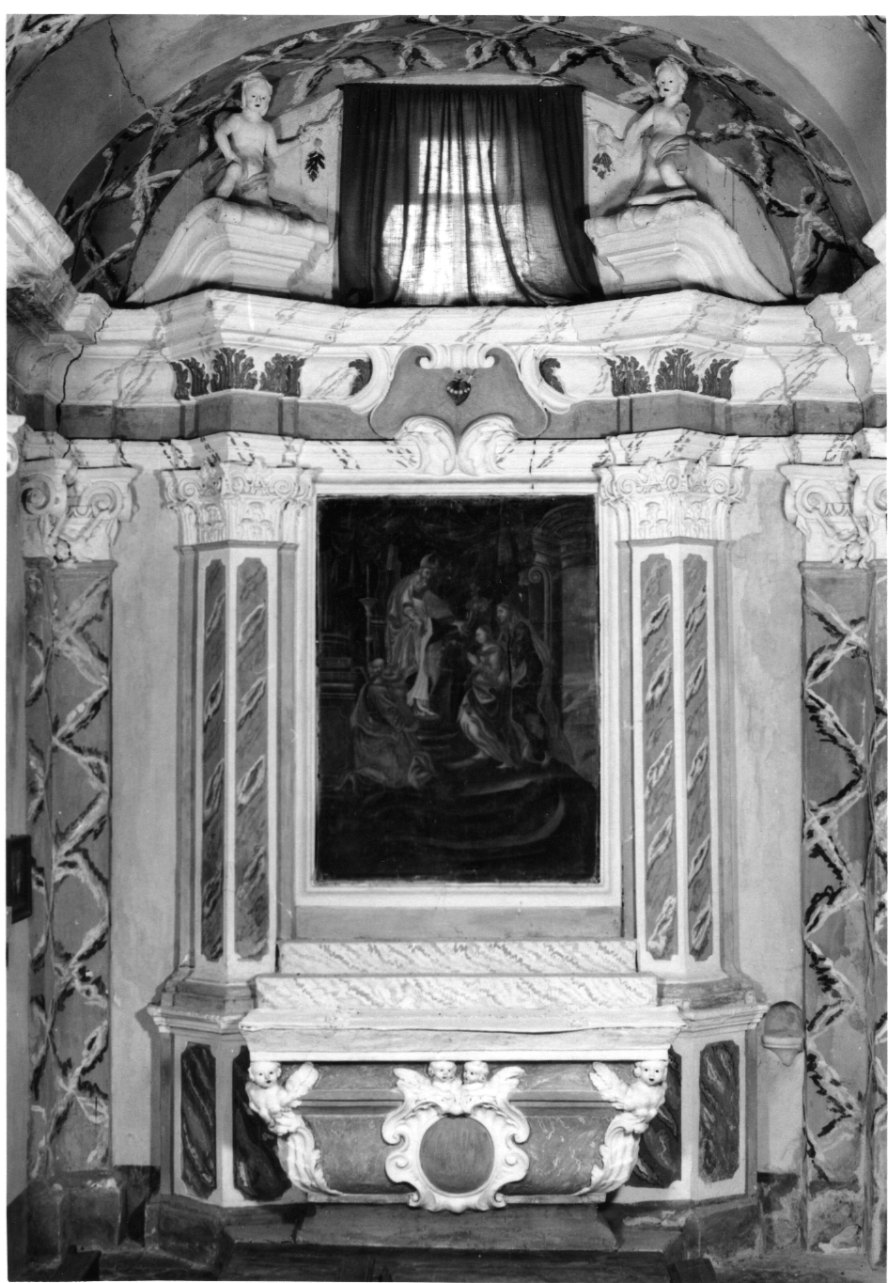 altare, opera isolata - bottega astigiana (metà sec. XVIII)