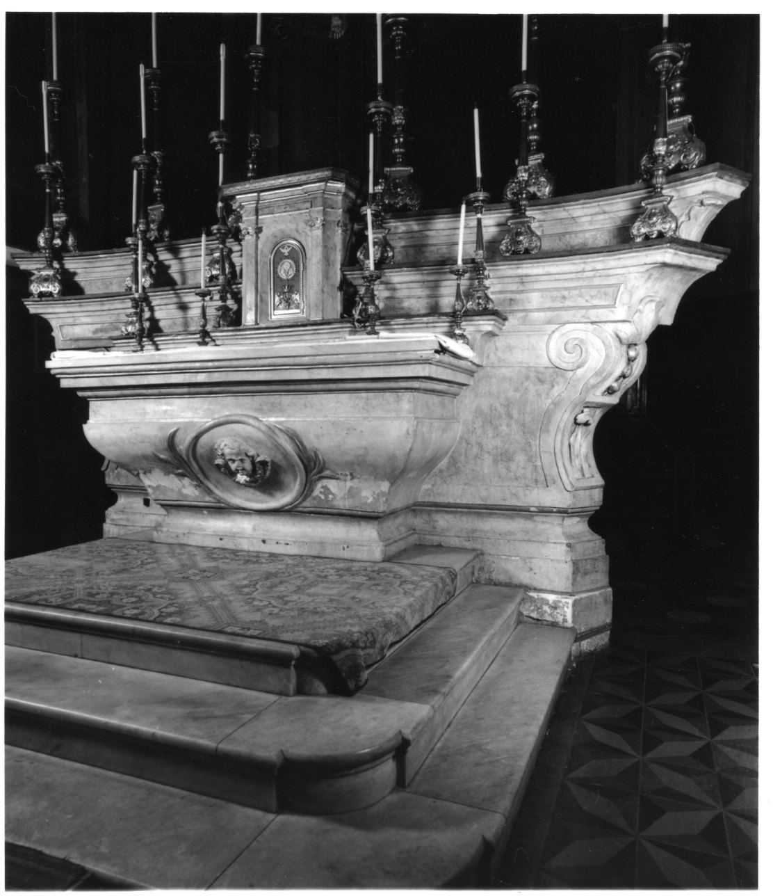 altare maggiore, opera isolata - bottega piemontese (primo quarto sec. XX)