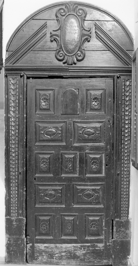 porta, opera isolata - ambito astigiano (prima metà sec. XVII)