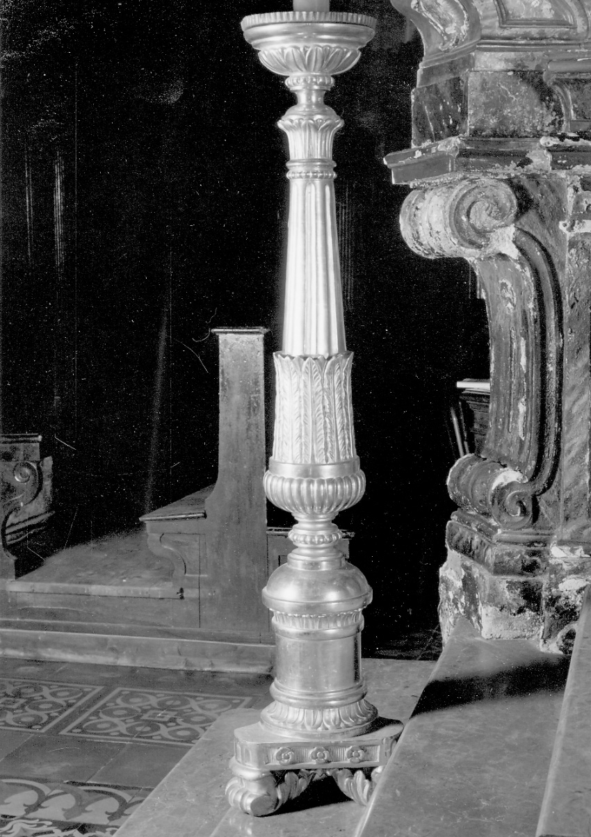 candeliere, serie - produzione piemontese (seconda metà sec. XIX)