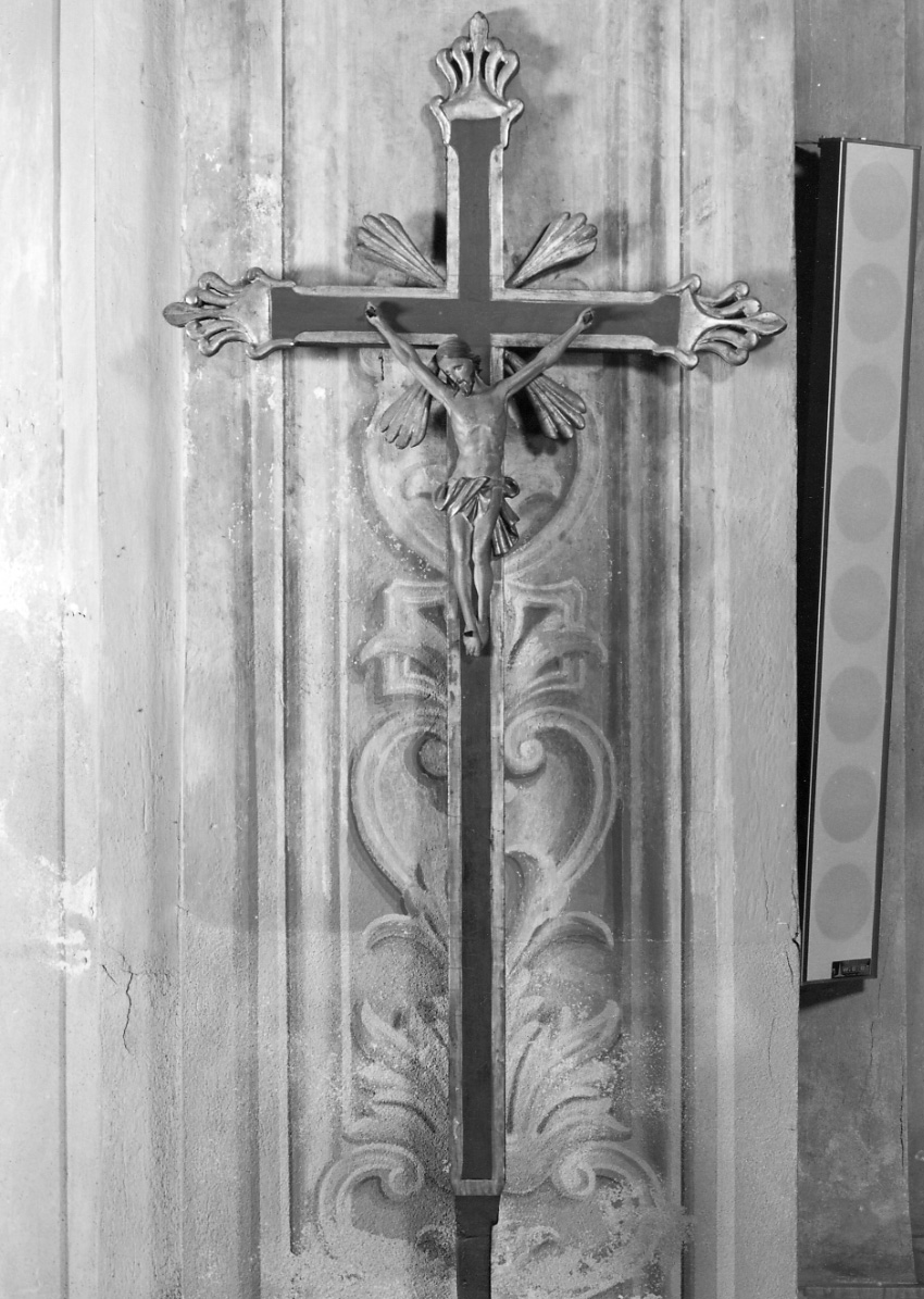 Cristo crocifisso dolente (crocifisso, opera isolata) - bottega astigiana (primo quarto sec. XX)